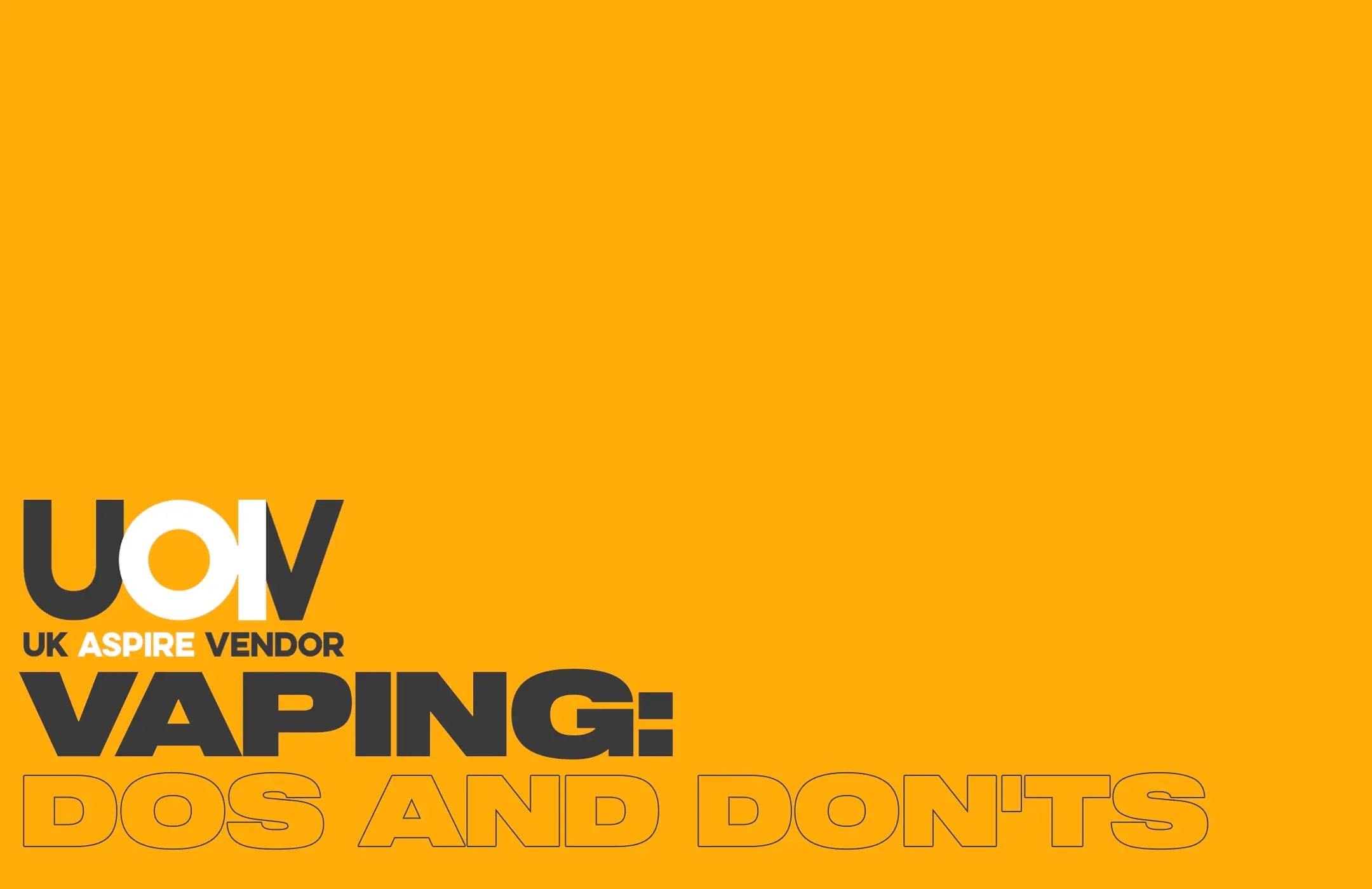 Are you looking for a safer alternative to smoking? Vaping may be the answer! Our comprehensive guide covers all the dos and don'ts of vaping, including how to choose a high-quality e-liquid and more.