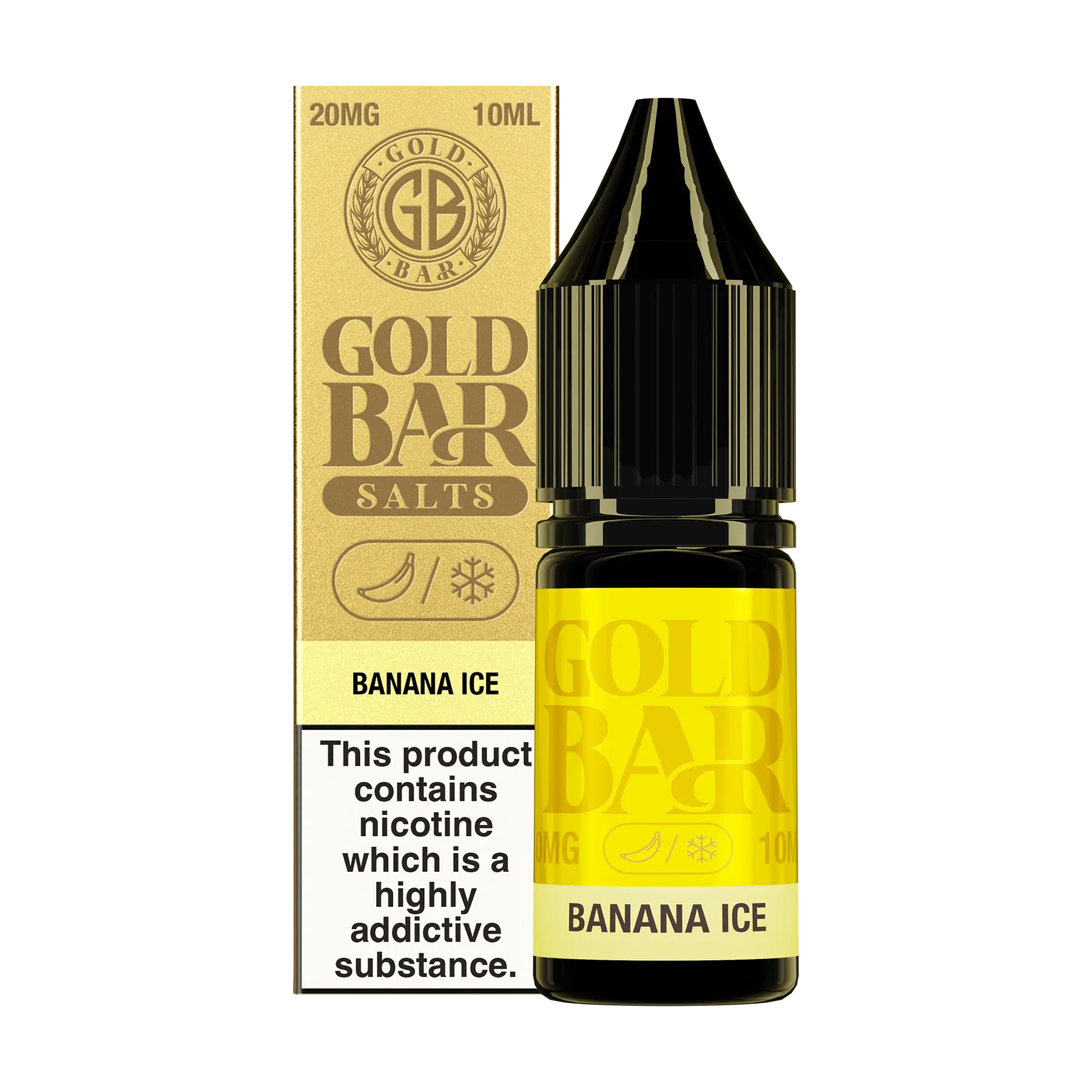 Gold Bar - 10ml E Liquid Nicotine Salt