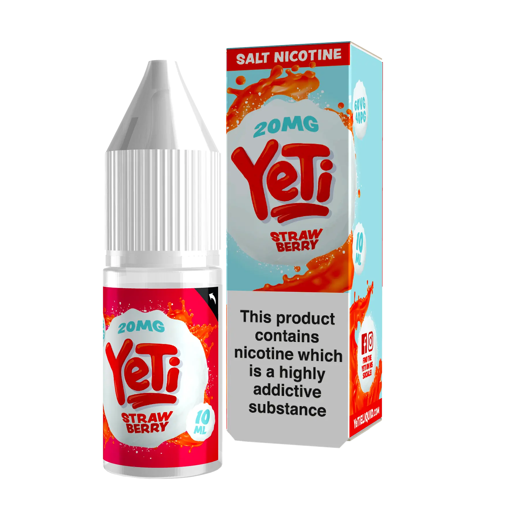 Yeti - 10ml E Liquid Nicotine Salt