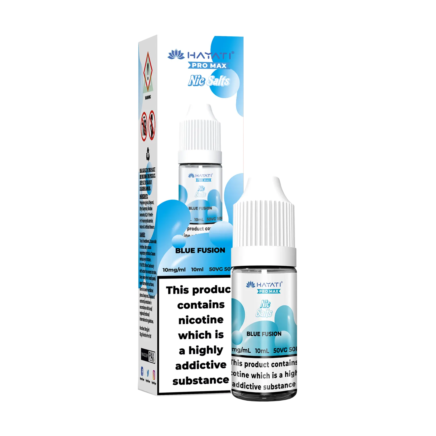 Hayati Pro Max - 10ml E Liquid Nicotine Salt