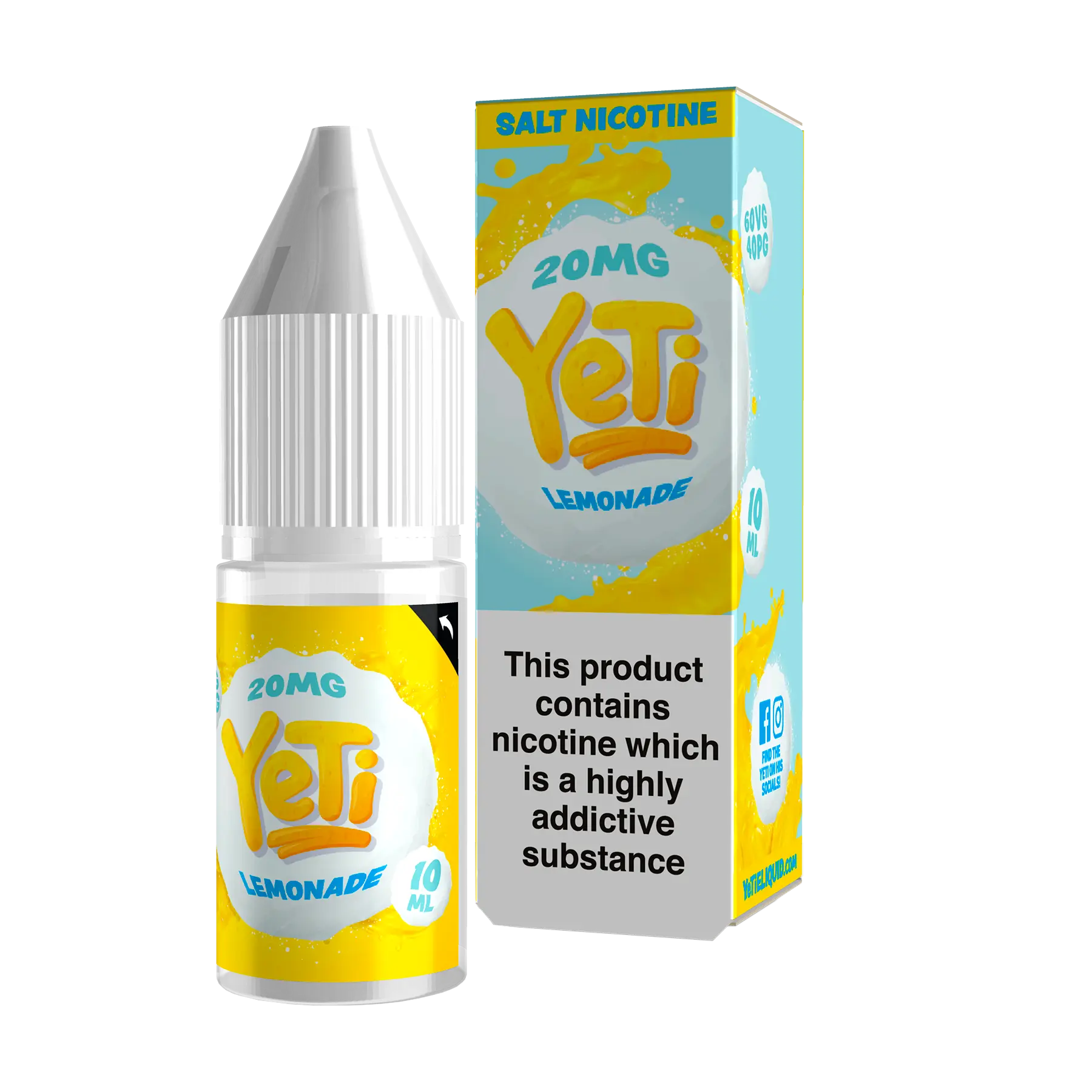 Yeti - 10ml E Liquid Nicotine Salt