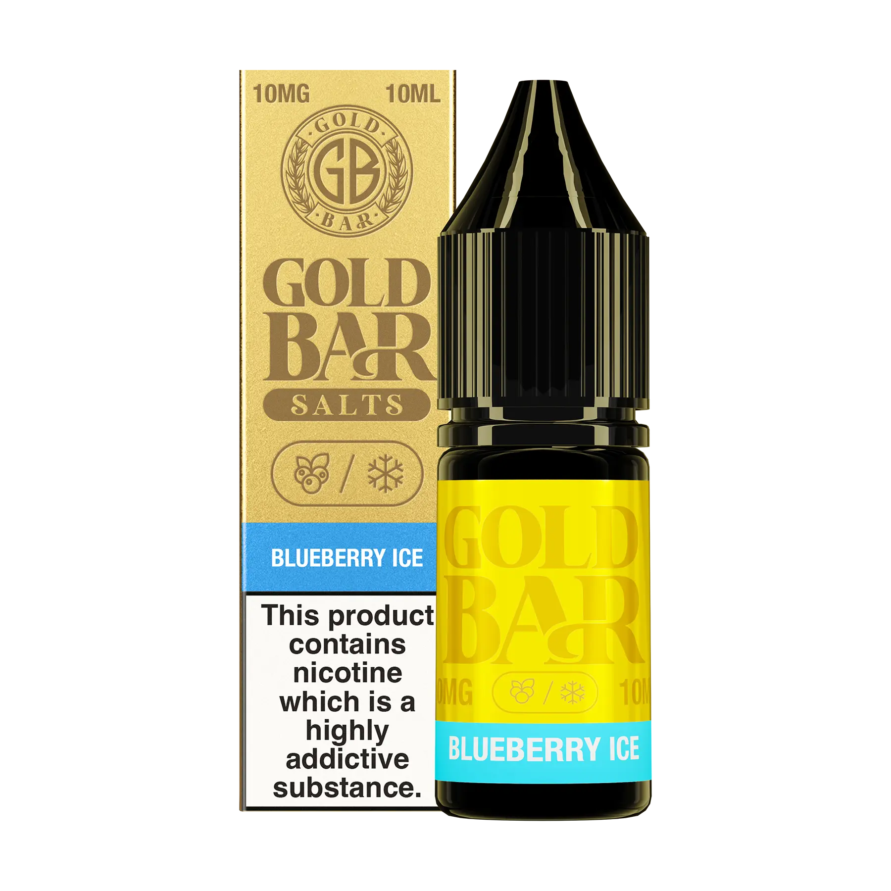 Gold Bar - 10ml E Liquid Nicotine Salt