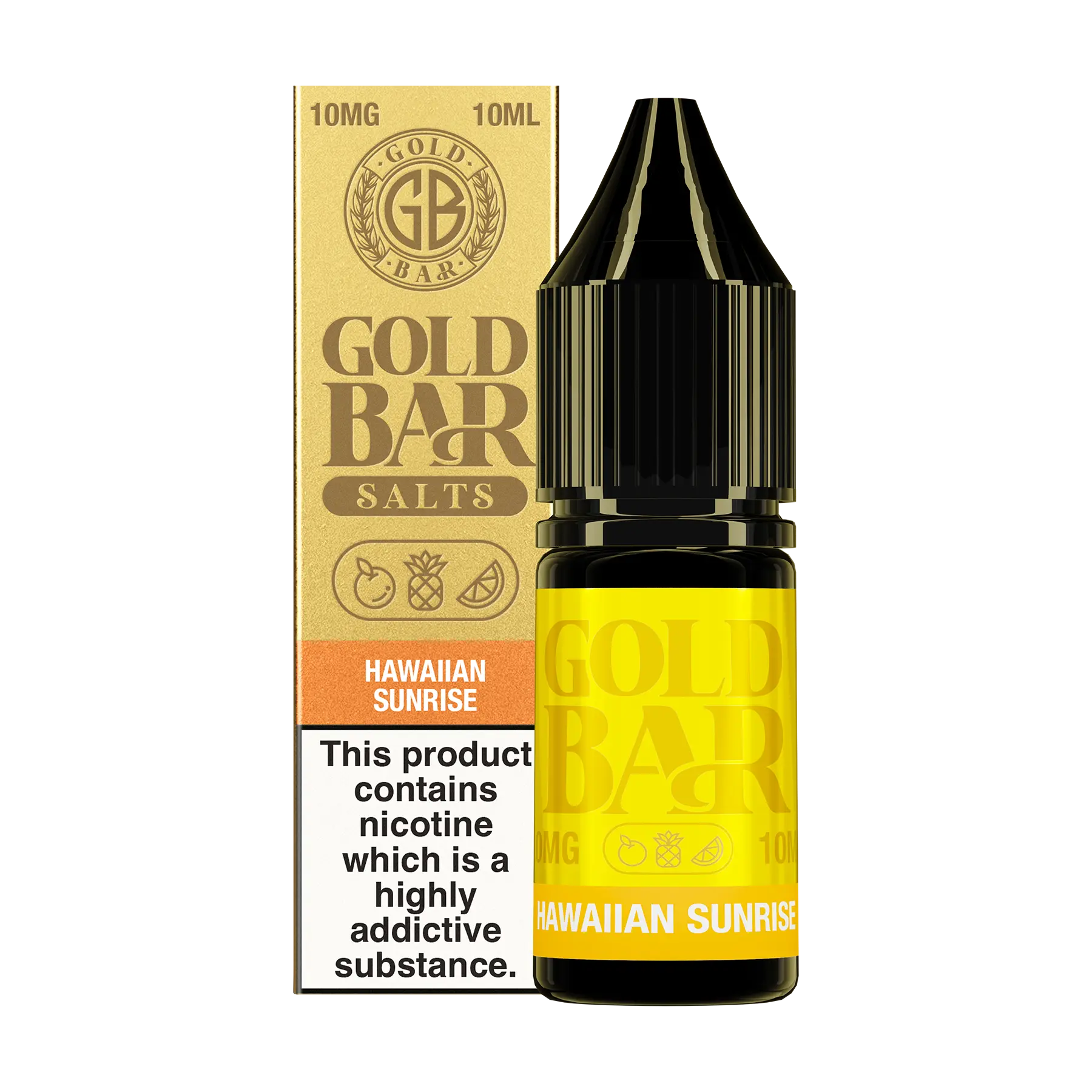 Gold Bar - 10ml E Liquid Nicotine Salt