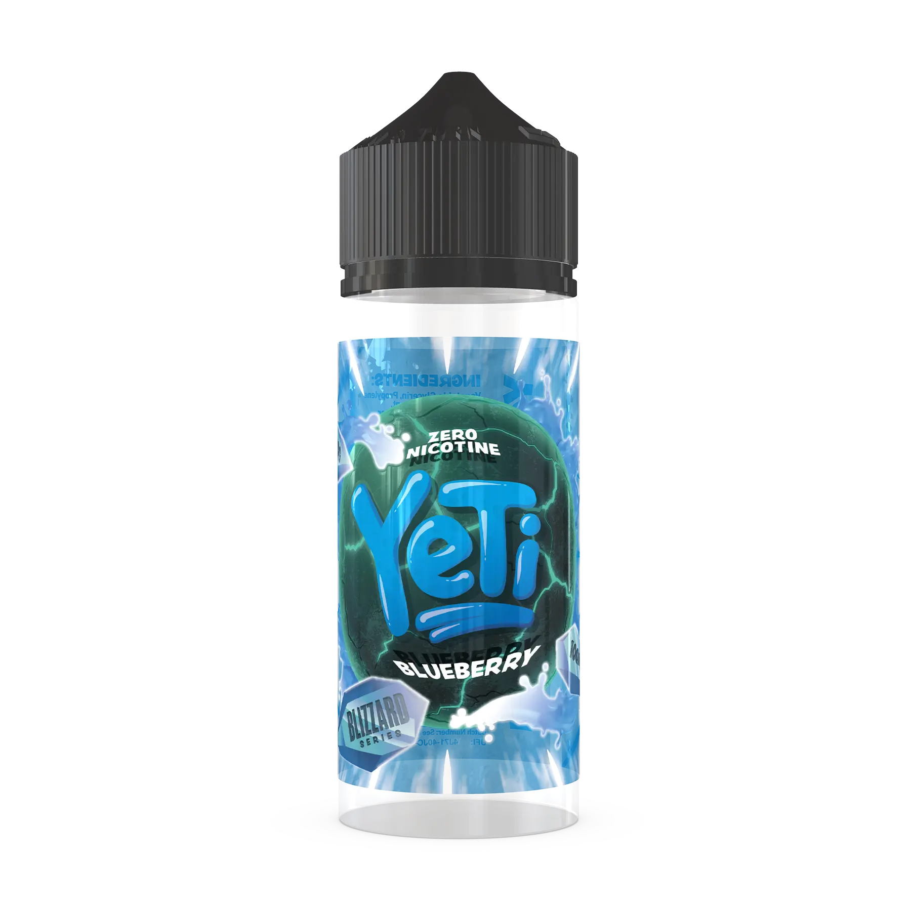 Yeti Blizzard - Blueberry 100ml E Liquid Shortfill