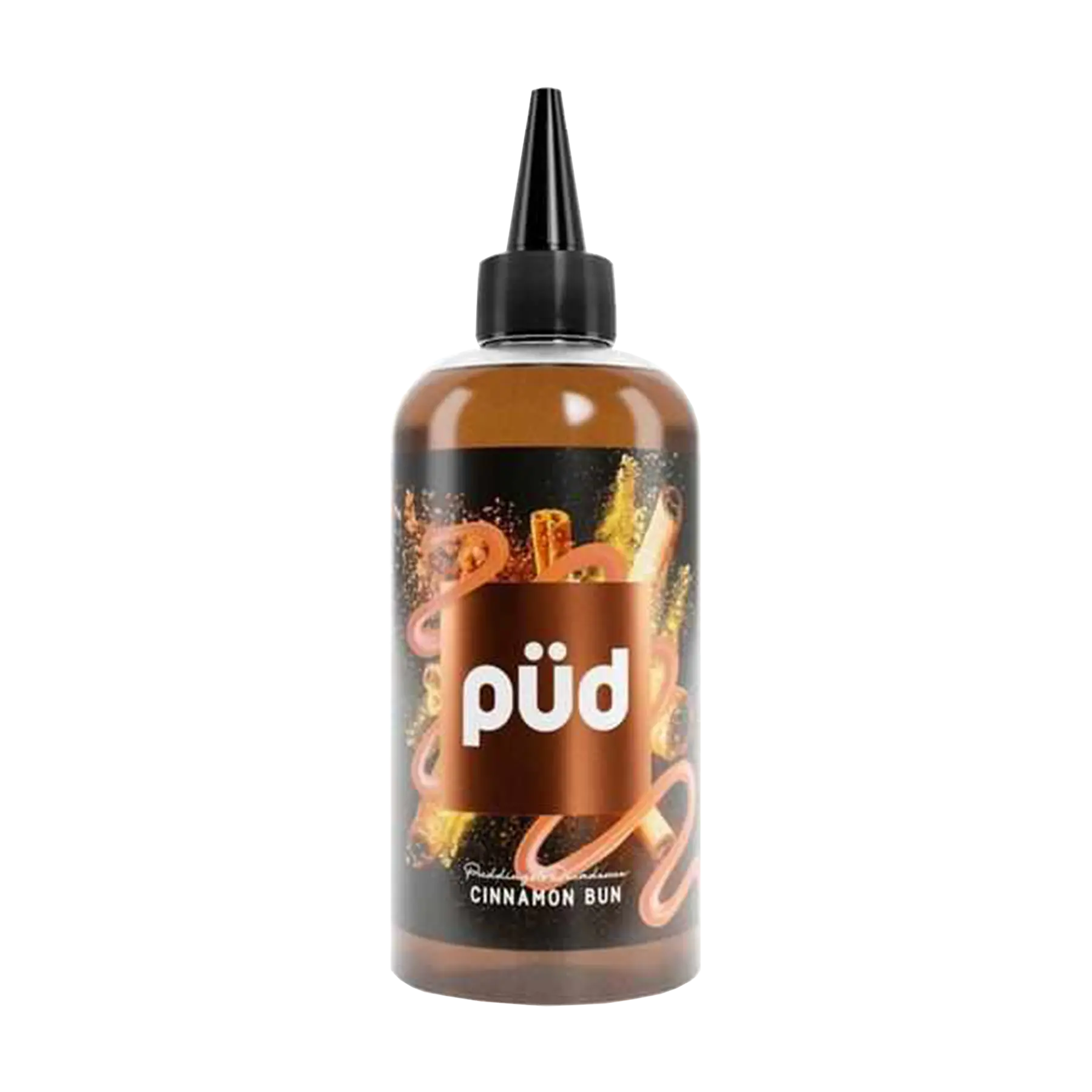 Pud E-Liquid - Cinnamon Bun 200ml  E Liquid Shortfill