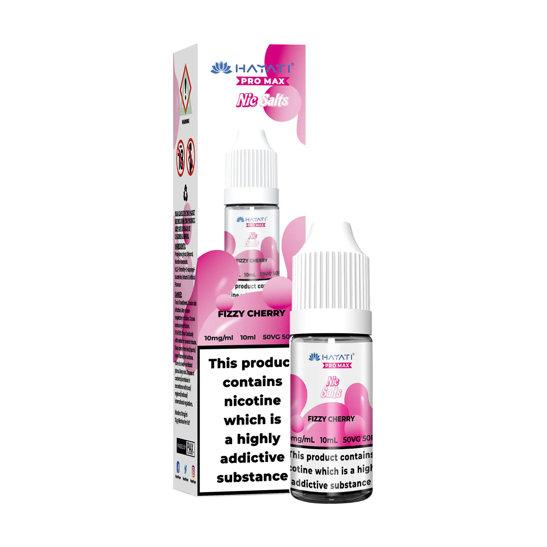 Hayati Pro Max - 10ml E Liquid Nicotine Salt