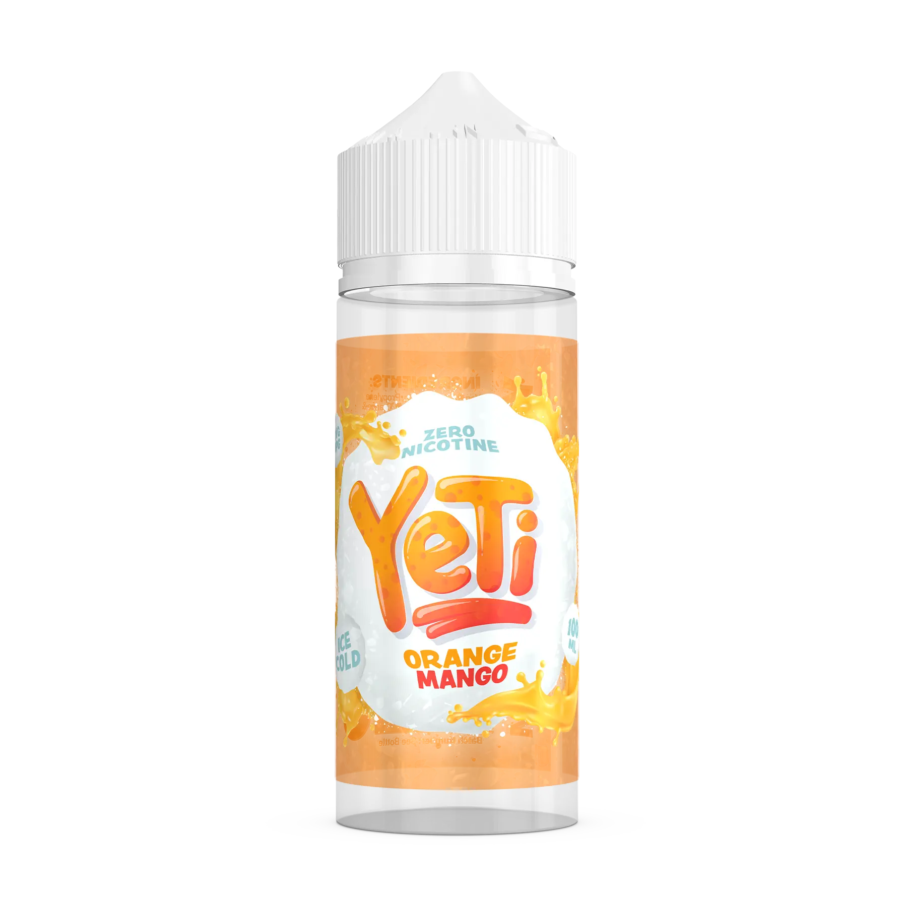 Yeti Ice Cold - Orange Mango 100ml E Liquid Shortfill