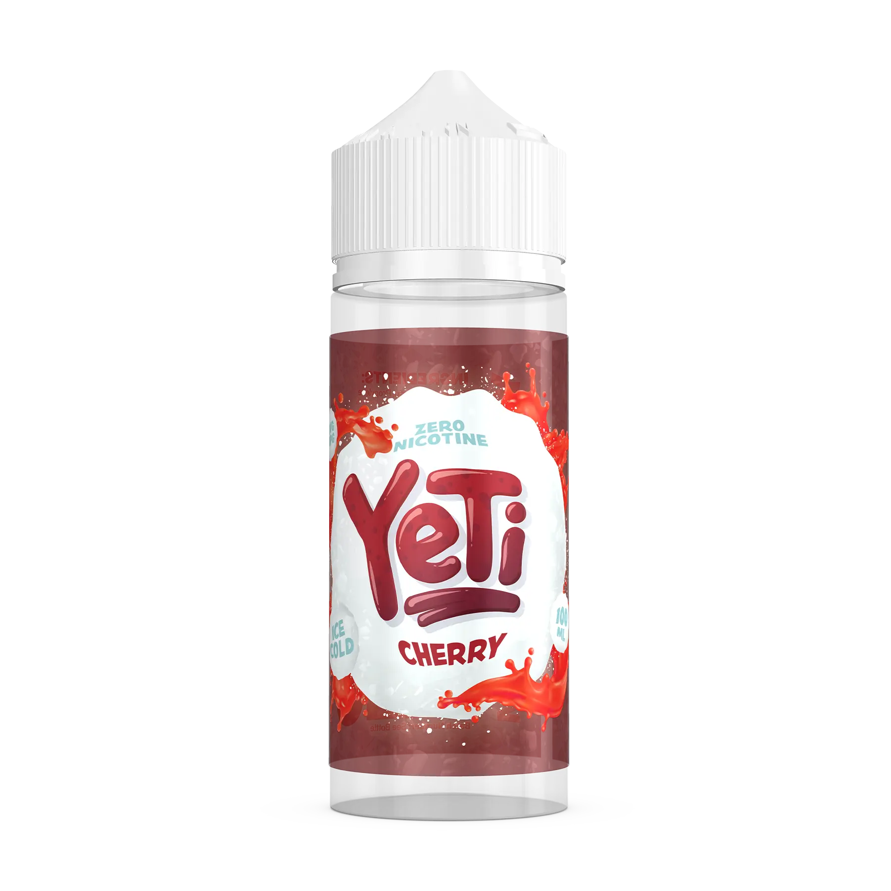 Yeti Ice Cold - Cherry 100ml E Liquid Shortfill