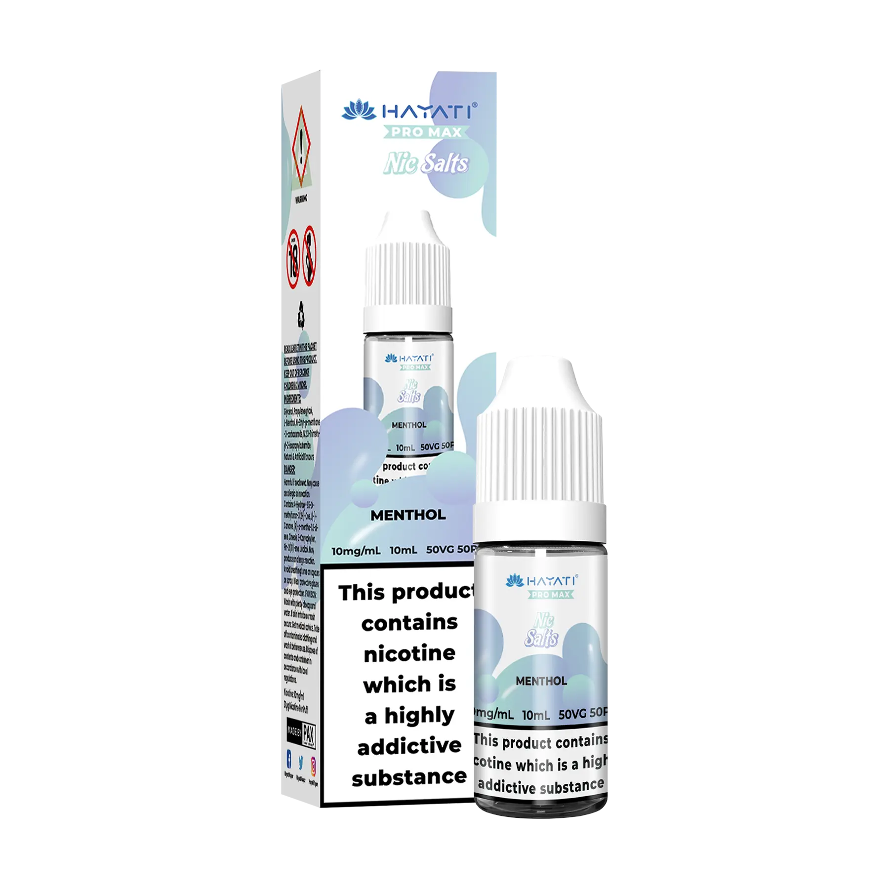 Hayati Pro Max - 10ml E Liquid Nicotine Salt