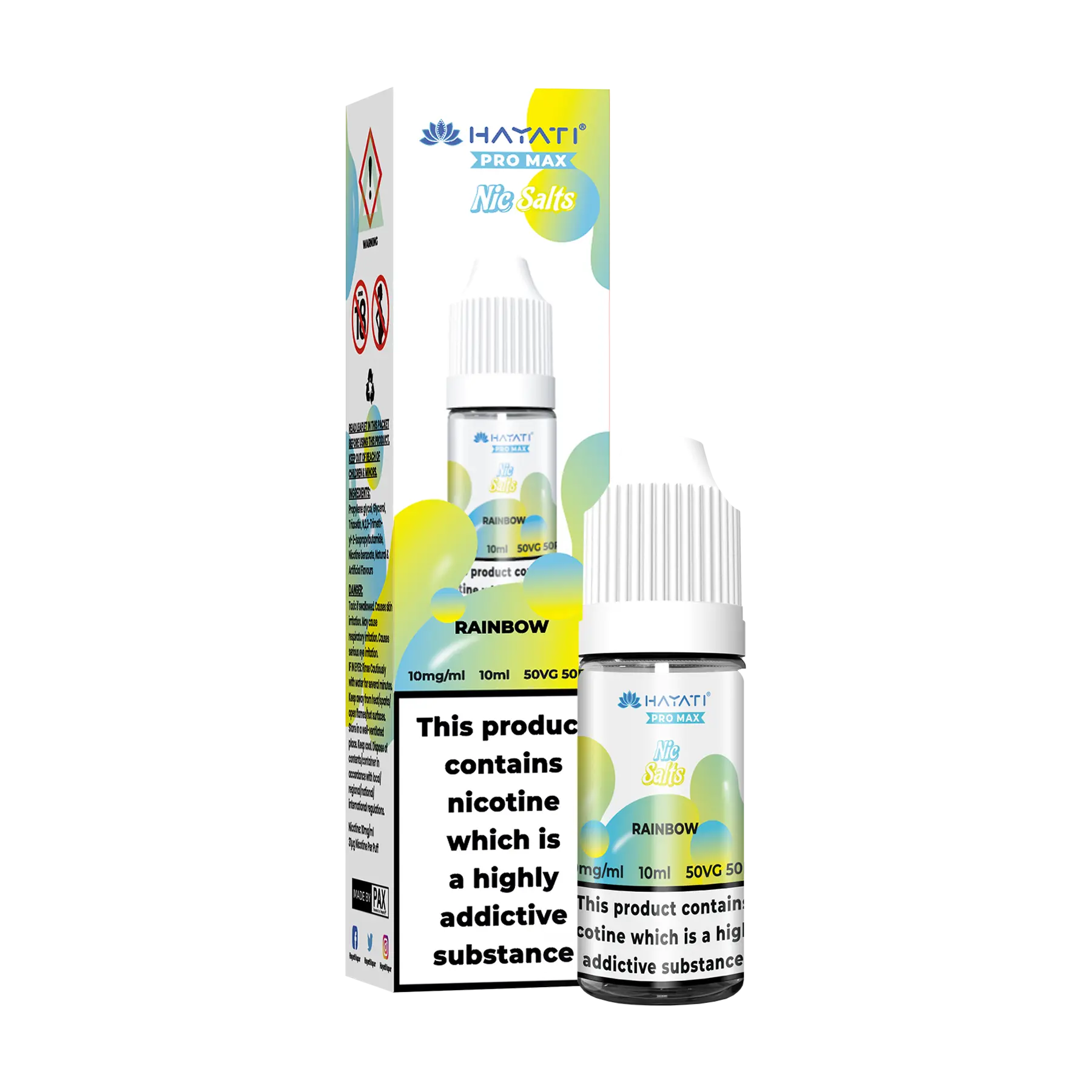 Hayati Pro Max - 10ml E Liquid Nicotine Salt