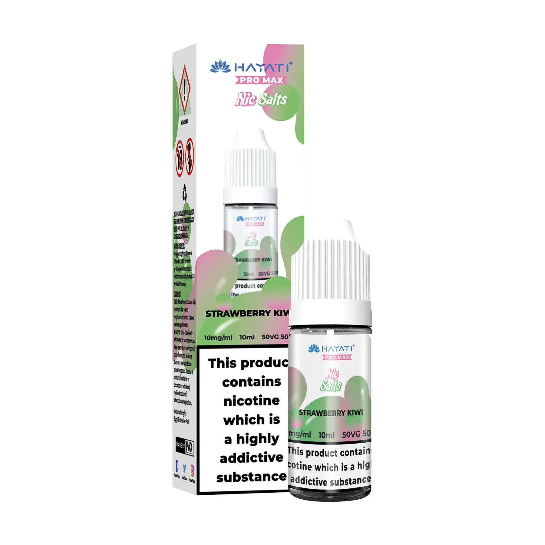 Hayati Pro Max - 10ml E Liquid Nicotine Salt