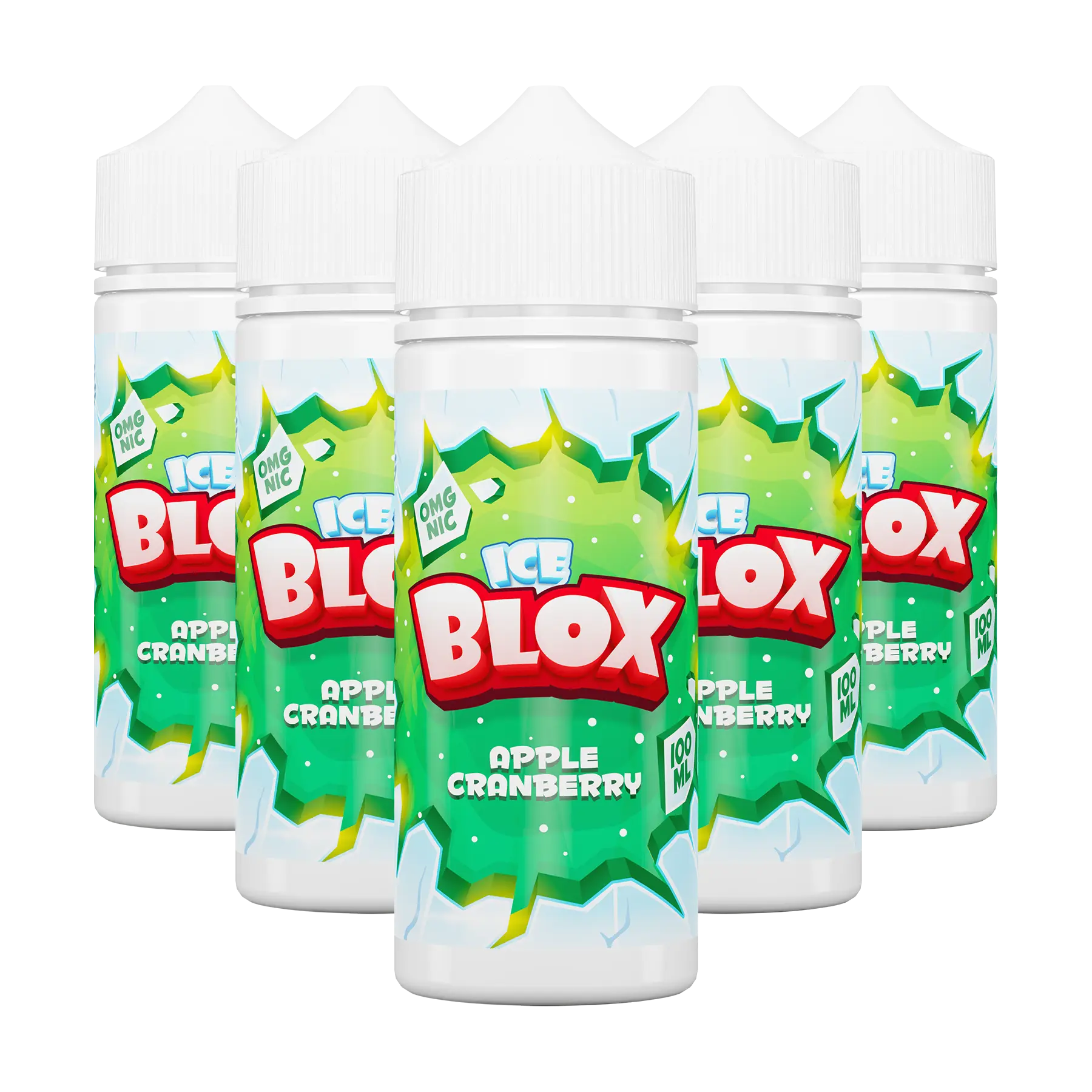 Ice Blox - 100ml E Liquid Shortfill (Bundle of 5)