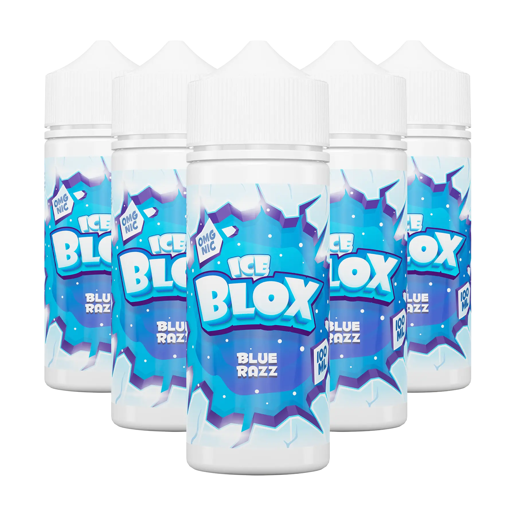 Ice Blox - 100ml E Liquid Shortfill (Bundle of 5)