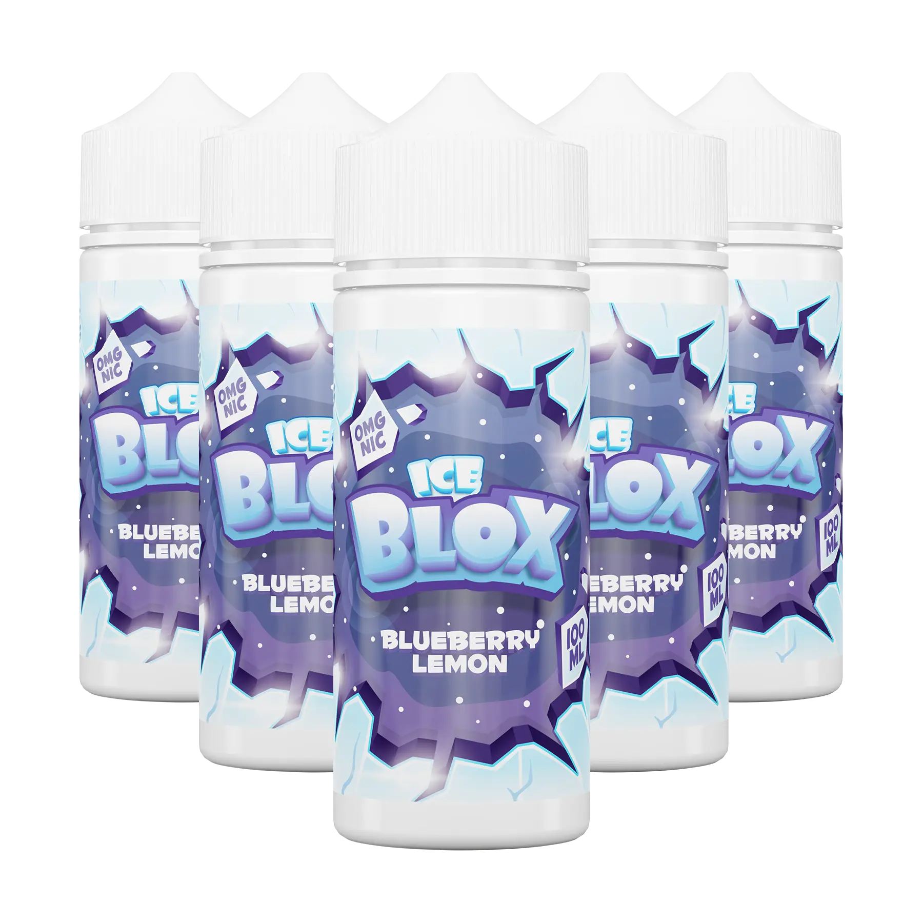 Ice Blox - 100ml E Liquid Shortfill (Bundle of 5)