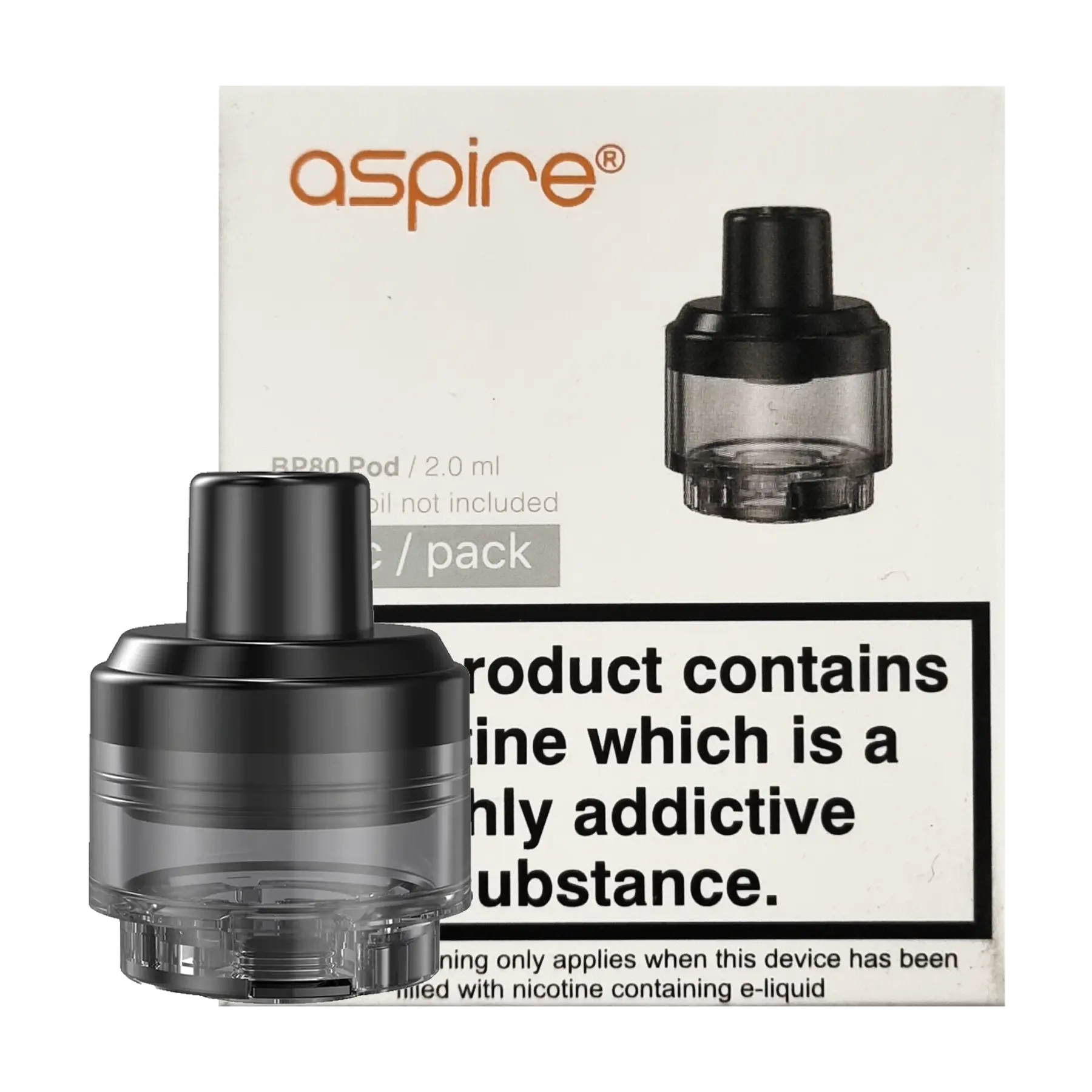 Aspire BP80 Replacement Empty Pod