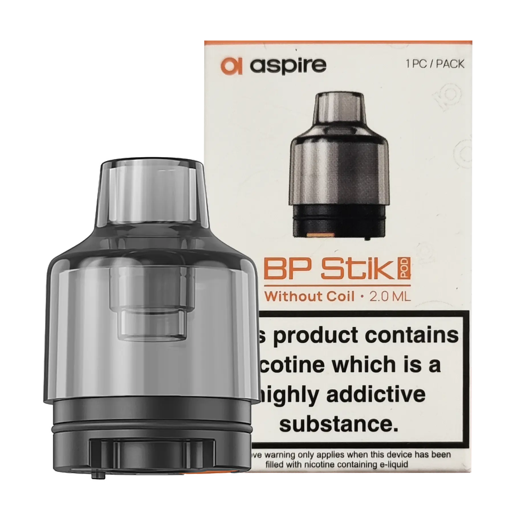 Aspire BP Stik Replacement Empty Pod - 1 Pack