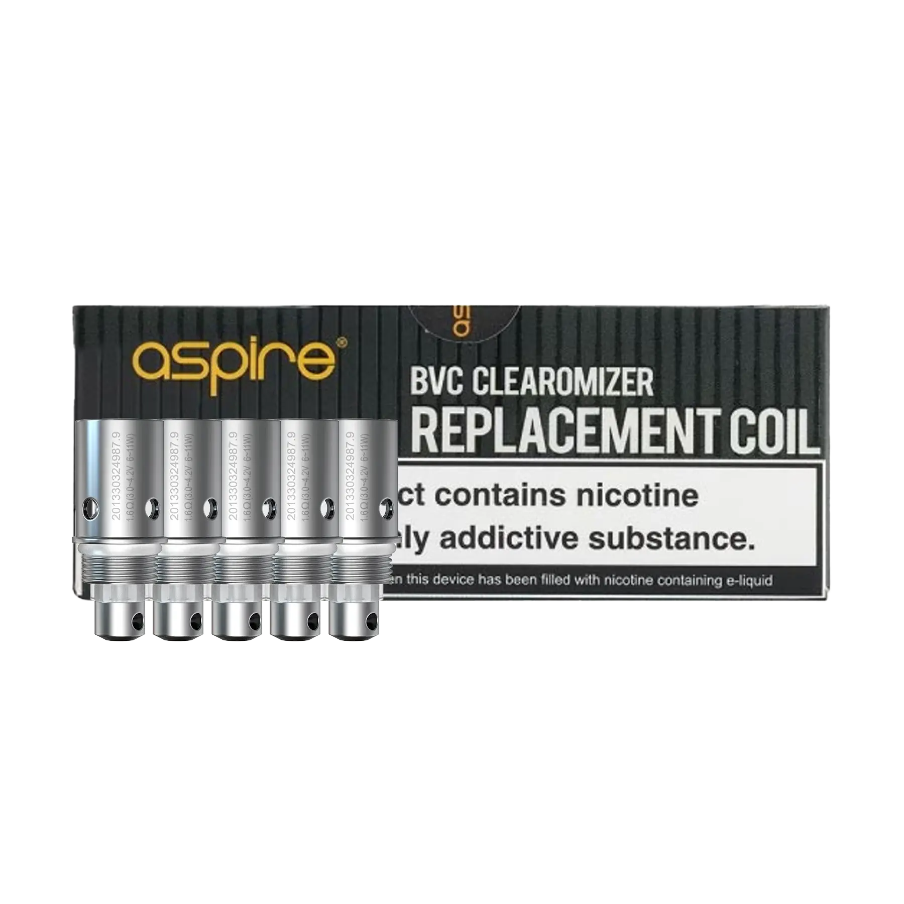 Aspire BVC Replacement Coils - 5 pack