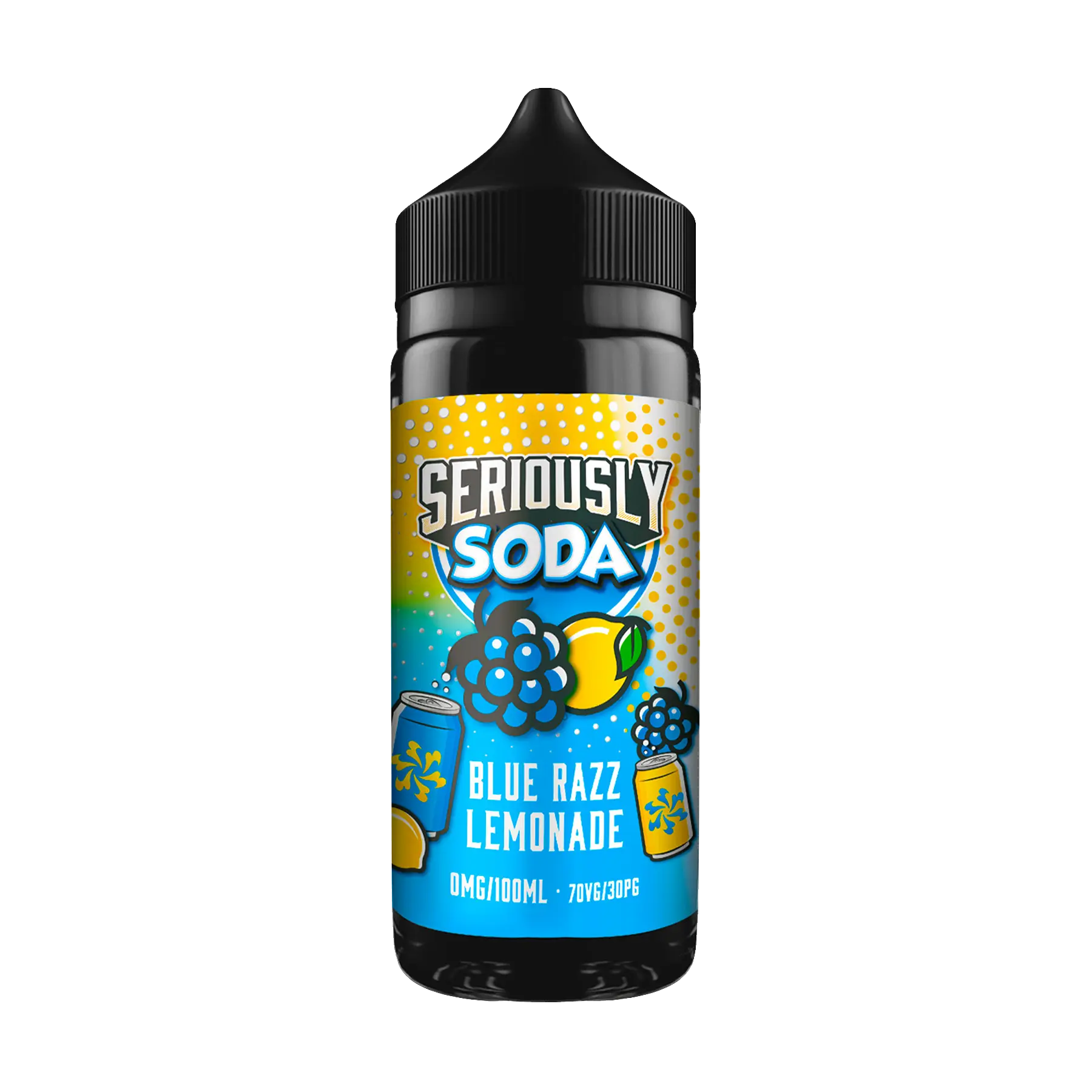 Doozy Seriously Soda Blue Razz Lemonade 100ml E Liquid Shortfill
