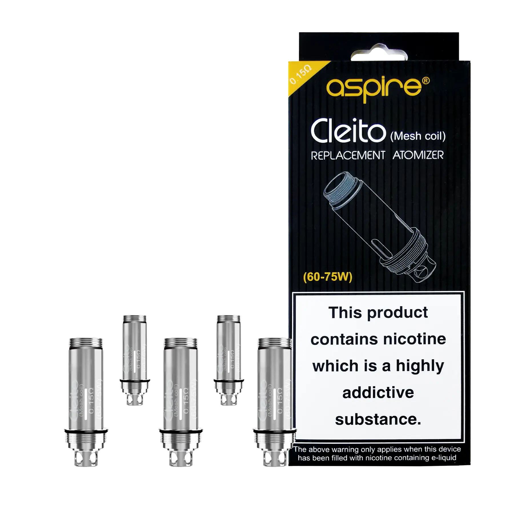 Aspire Cleito Coils - 5 Pack