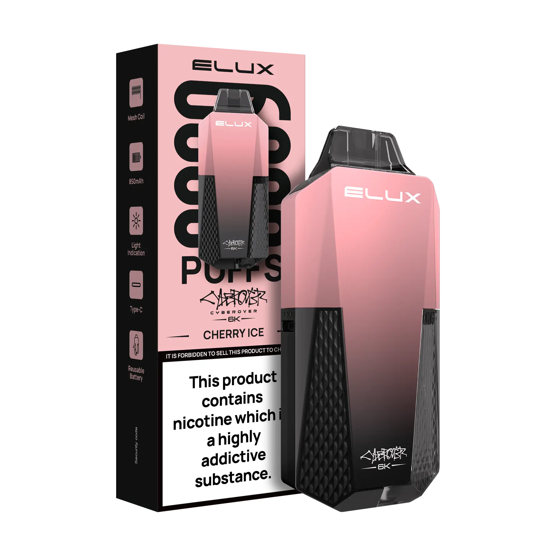 Elux Cyberover 6K Disposable Vape Kit