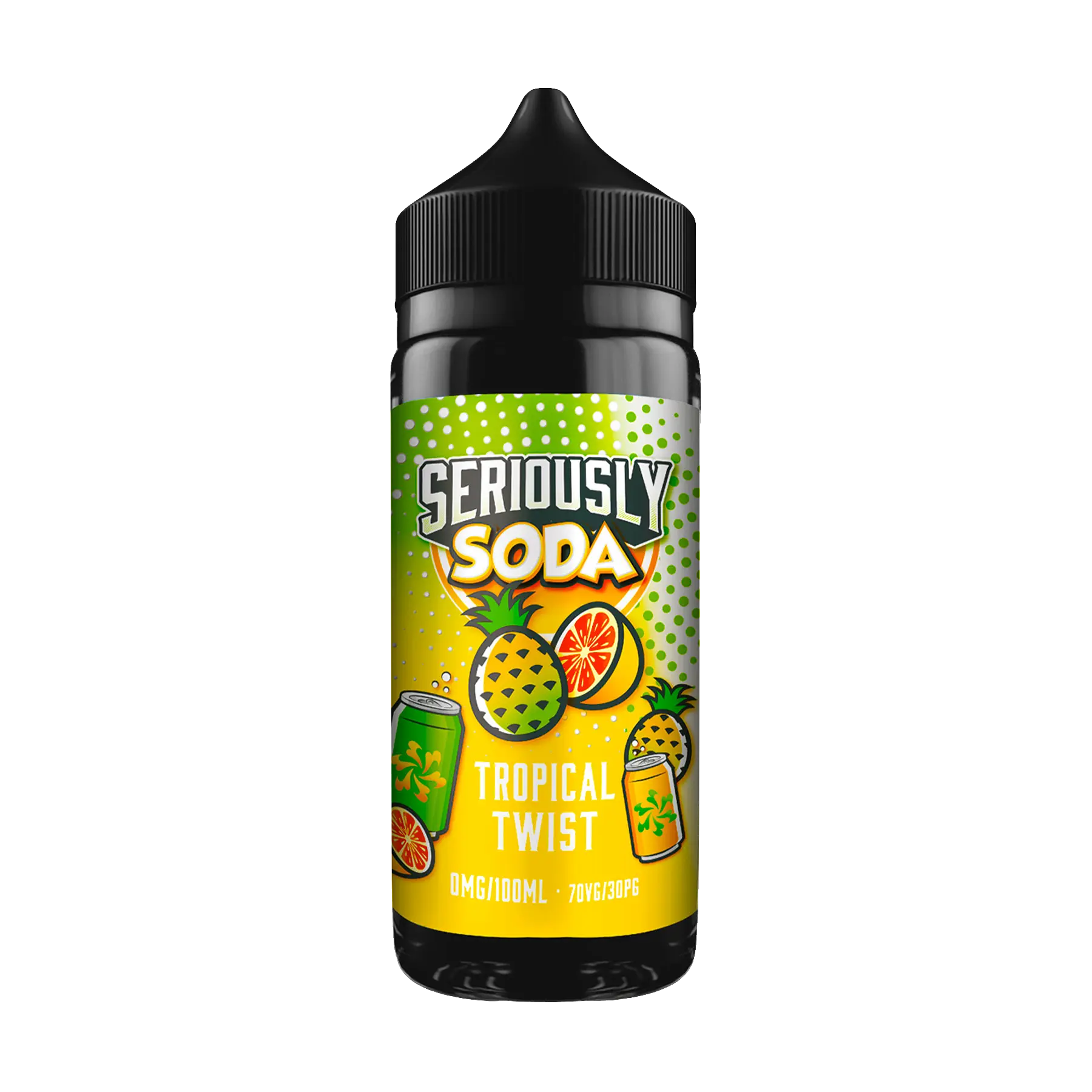 Doozy Seriously Soda Tropical Twist 100ml E Liquid Shortfill