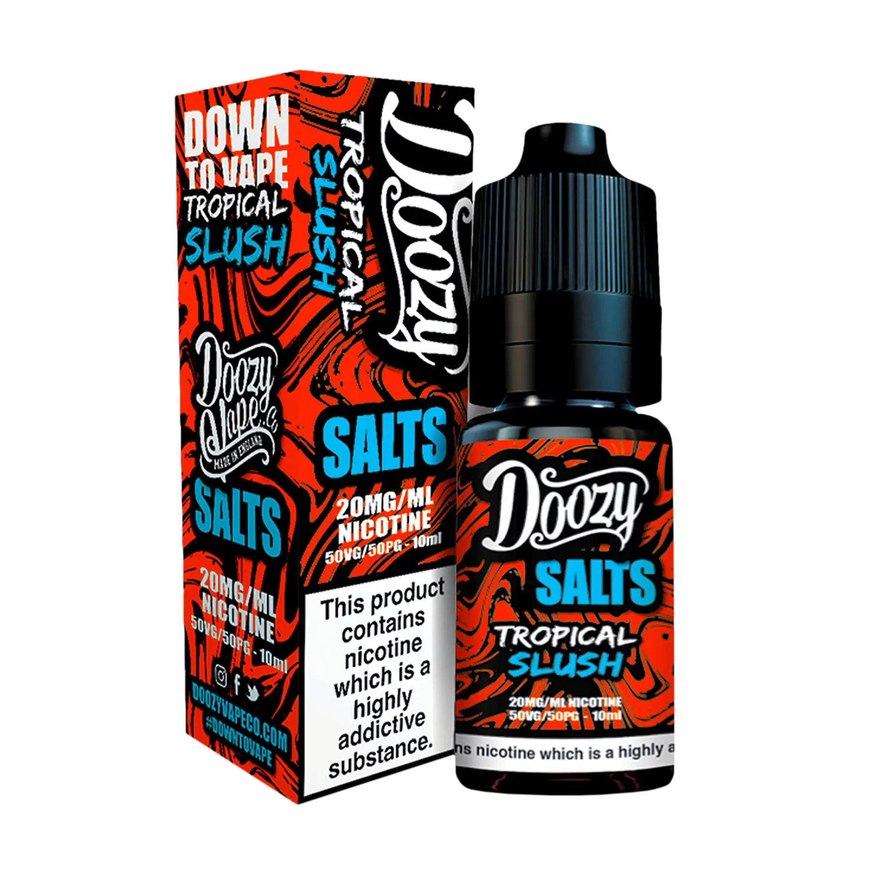 Doozy DTV Tropical Slush 10ml E Liquid Nicotine Salt