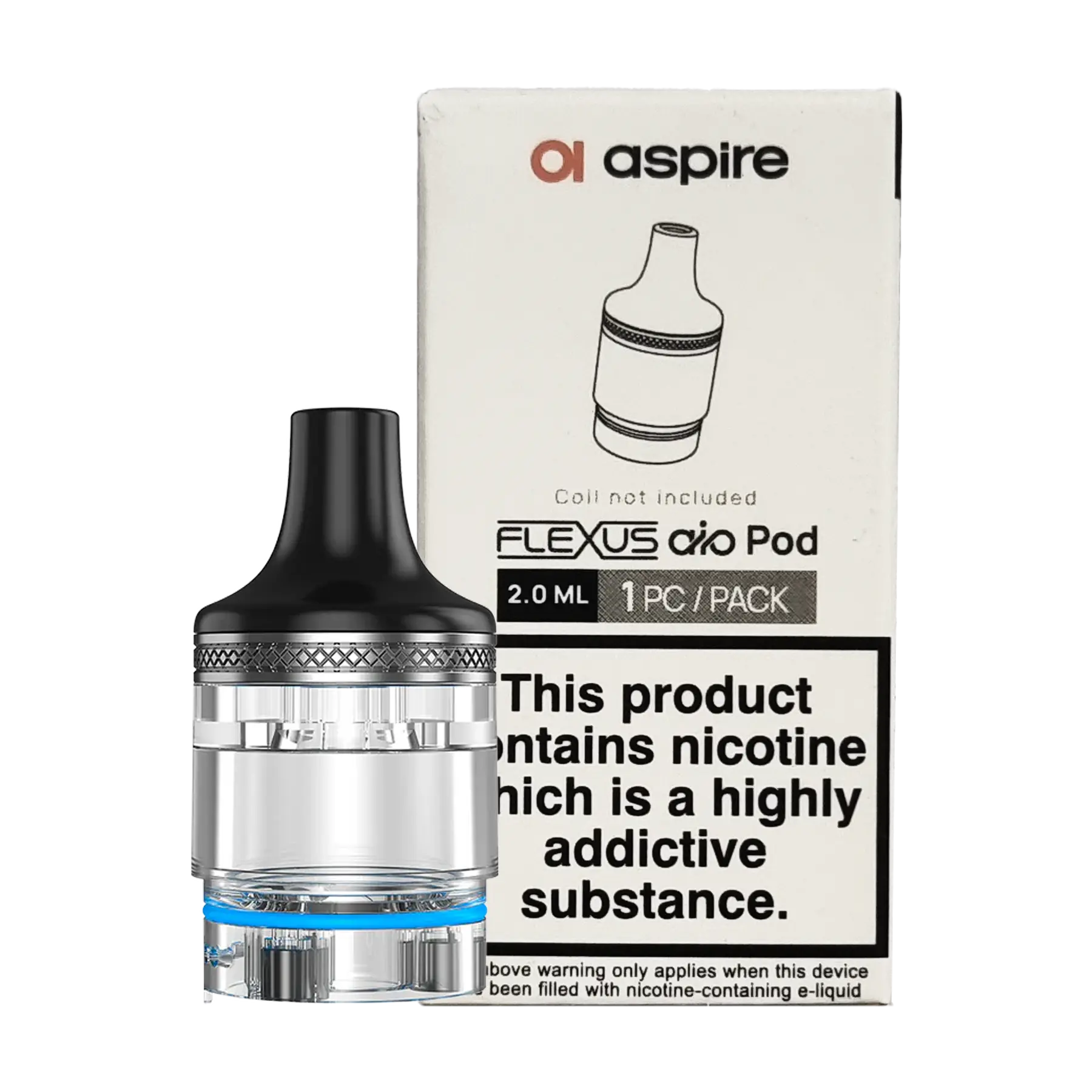 Aspire Flexus AIO Replacement Empty Pod - 1 Pack