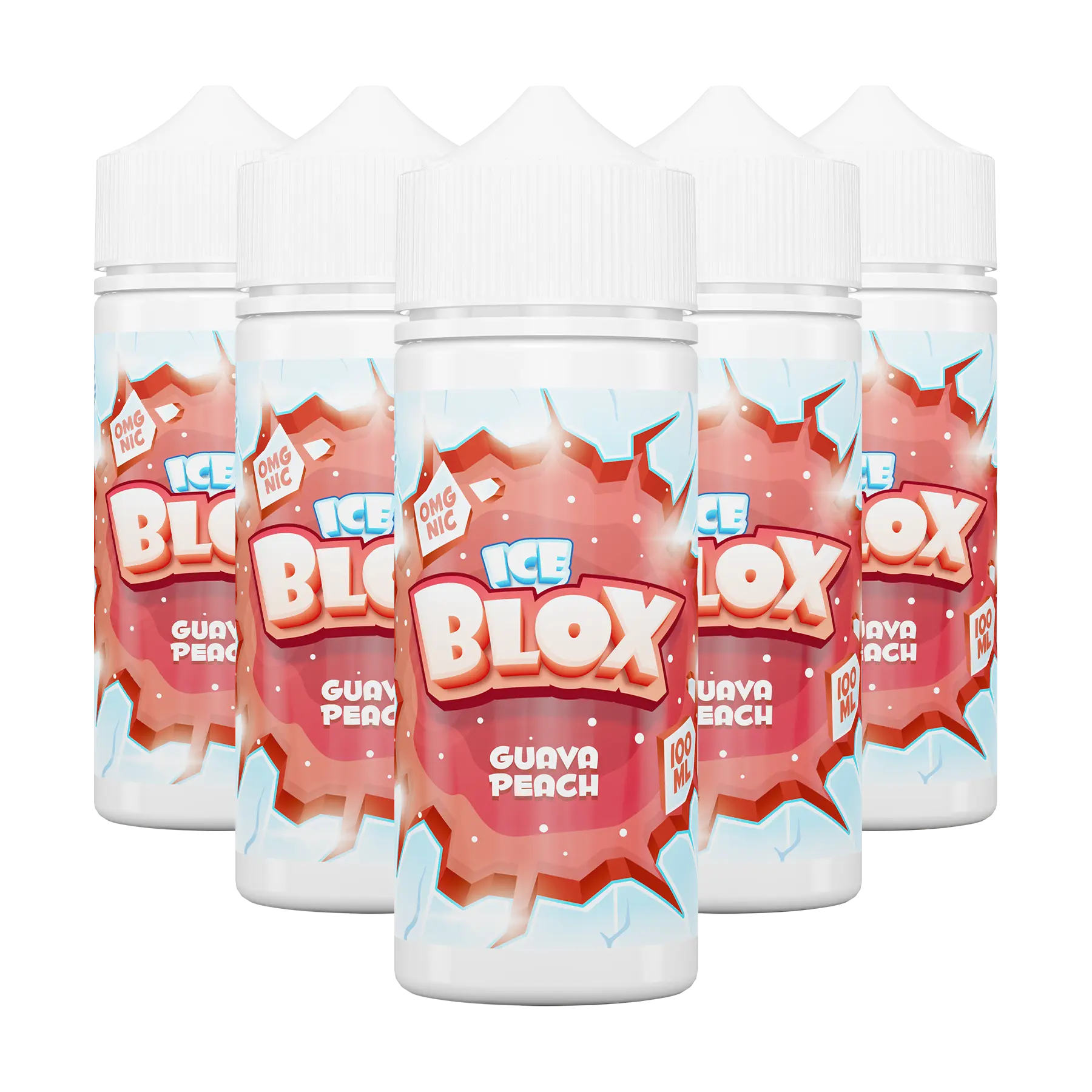 Ice Blox - 100ml E Liquid Shortfill (Bundle of 5)