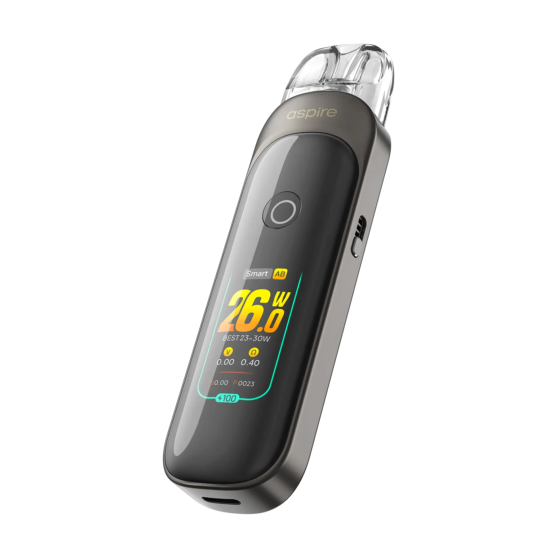 Aspire UK Pixo Touch-Screen Pod Device - Gunmetal