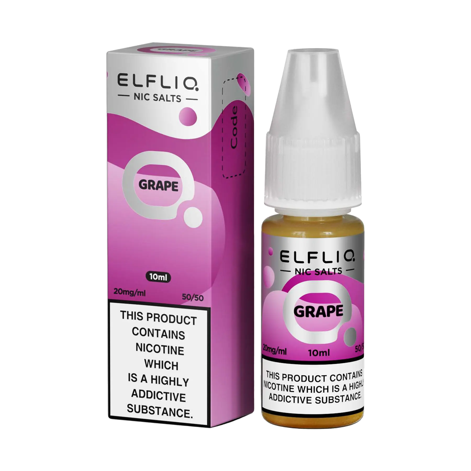 Elfliq: The Official Elf Bar Liquid - 10ml E-Liquid Nicotine Salt