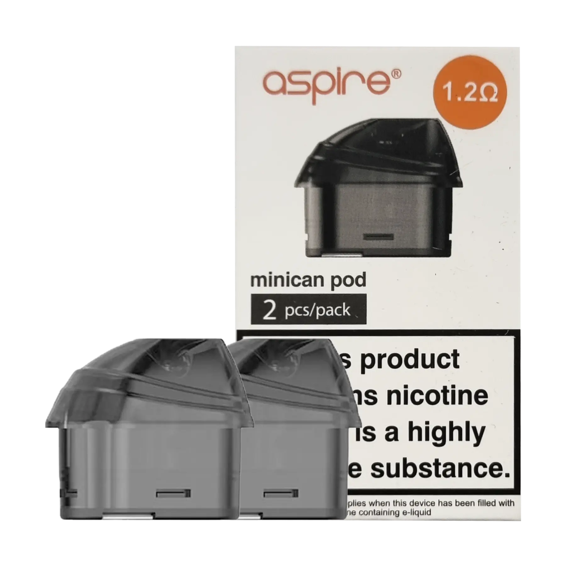 Aspire Minican Replacement Pods - 2 Pack