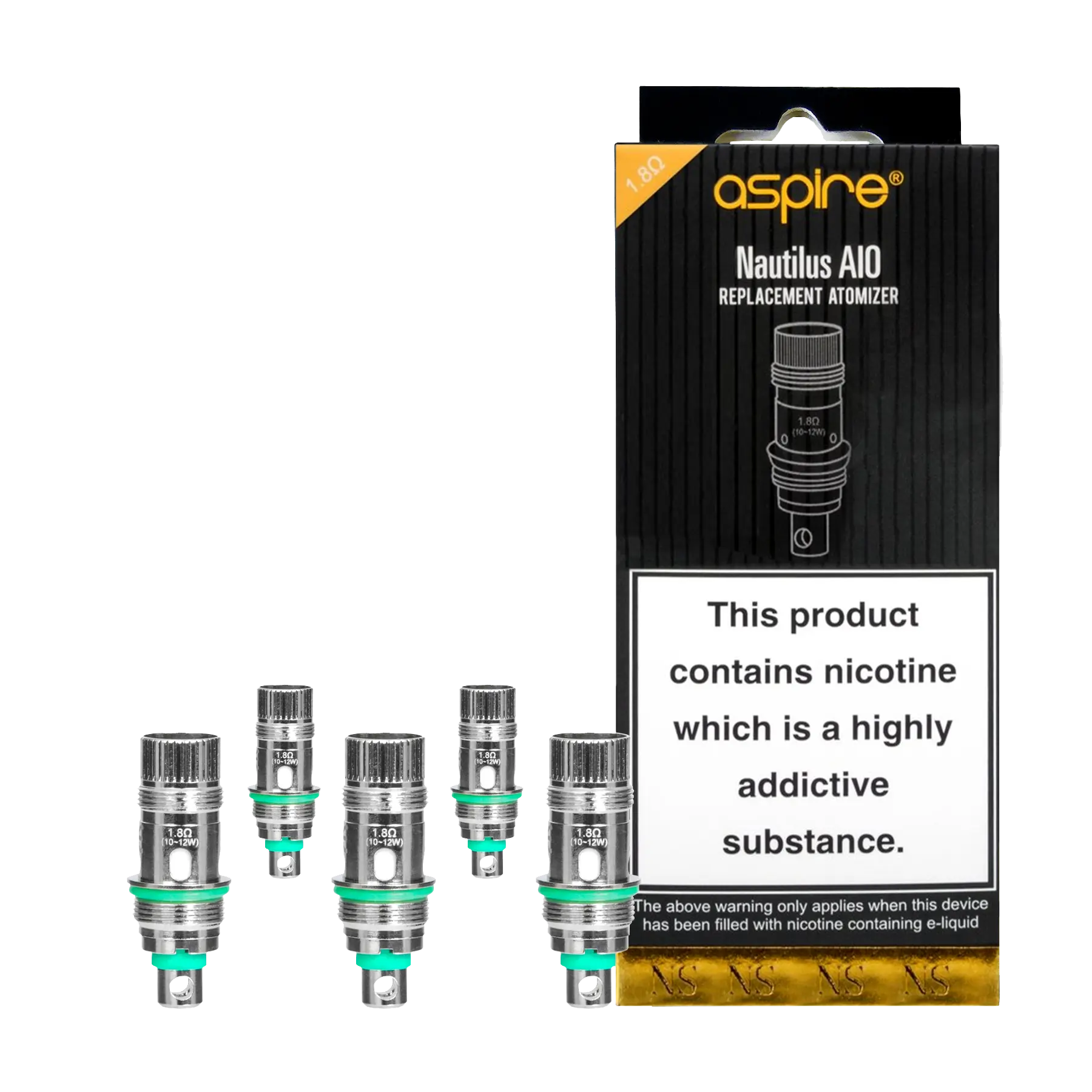 Aspire Nautilus Replacement Coils - 5 Pack