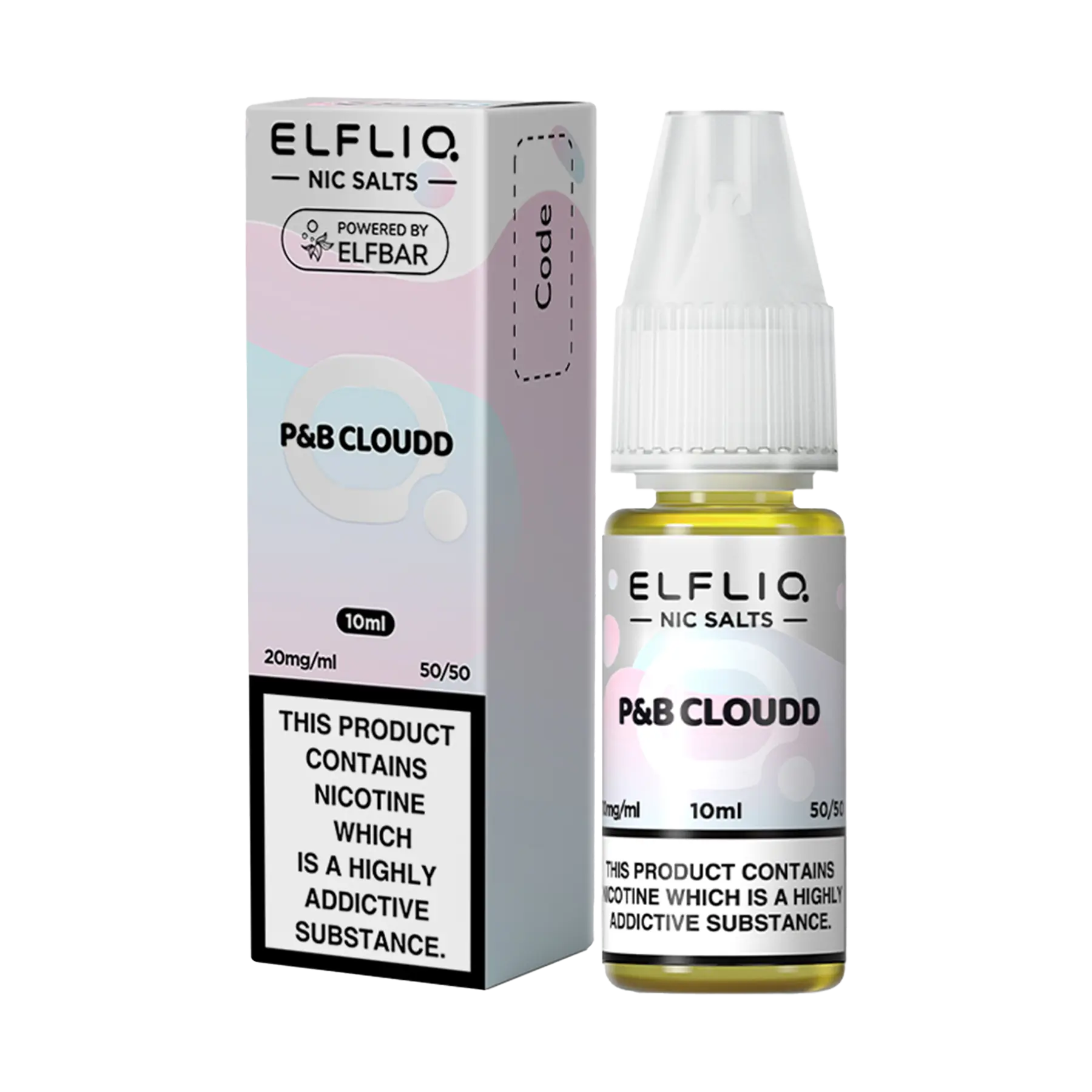 Elfliq: The Official Elf Bar Liquid - 10ml E-Liquid Nicotine Salt