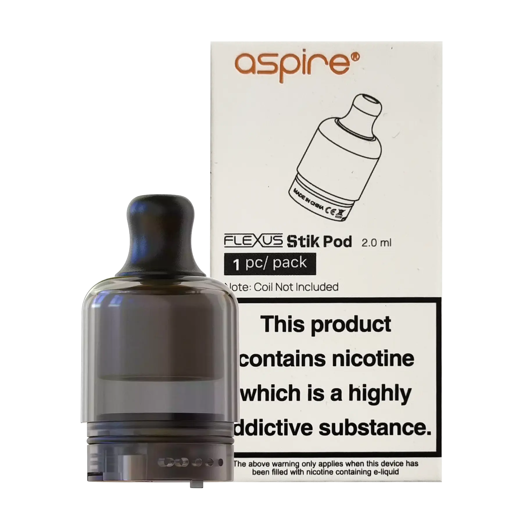 Aspire Flexus Stik Replacement Empty Pod - 1 Pack