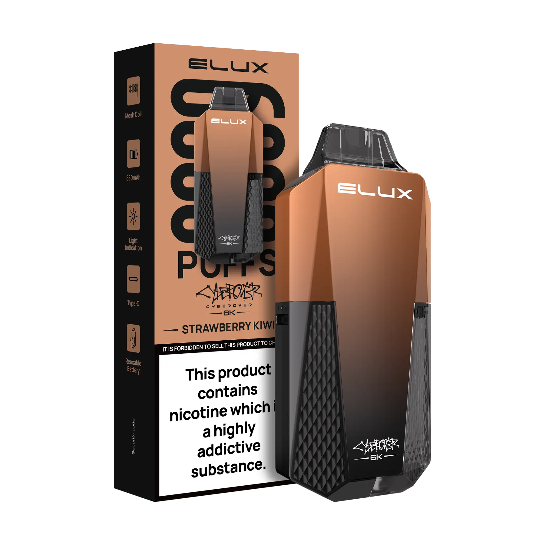 Elux Cyberover 6K Disposable Vape Kit