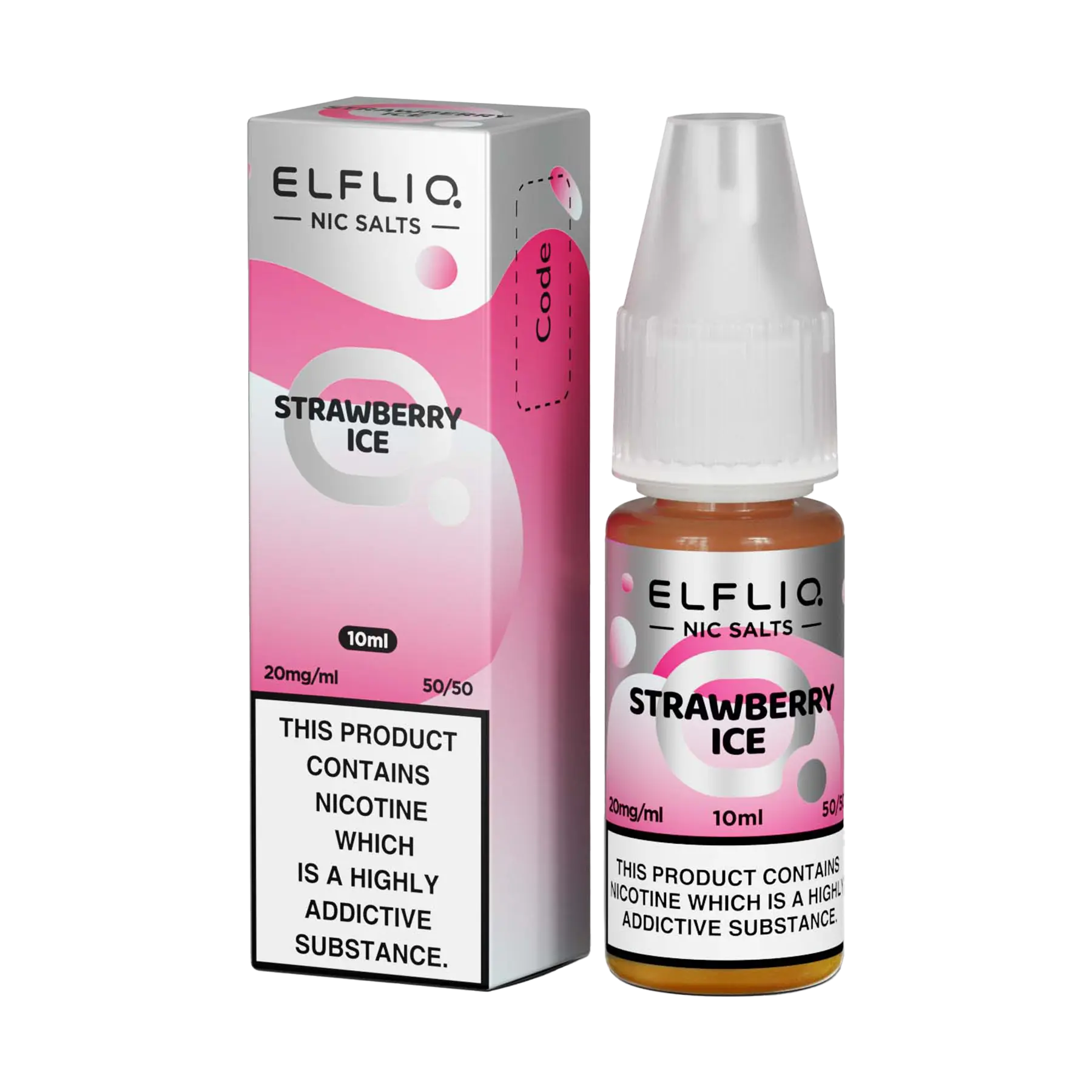 Elfliq: The Official Elf Bar Liquid - 10ml E-Liquid Nicotine Salt