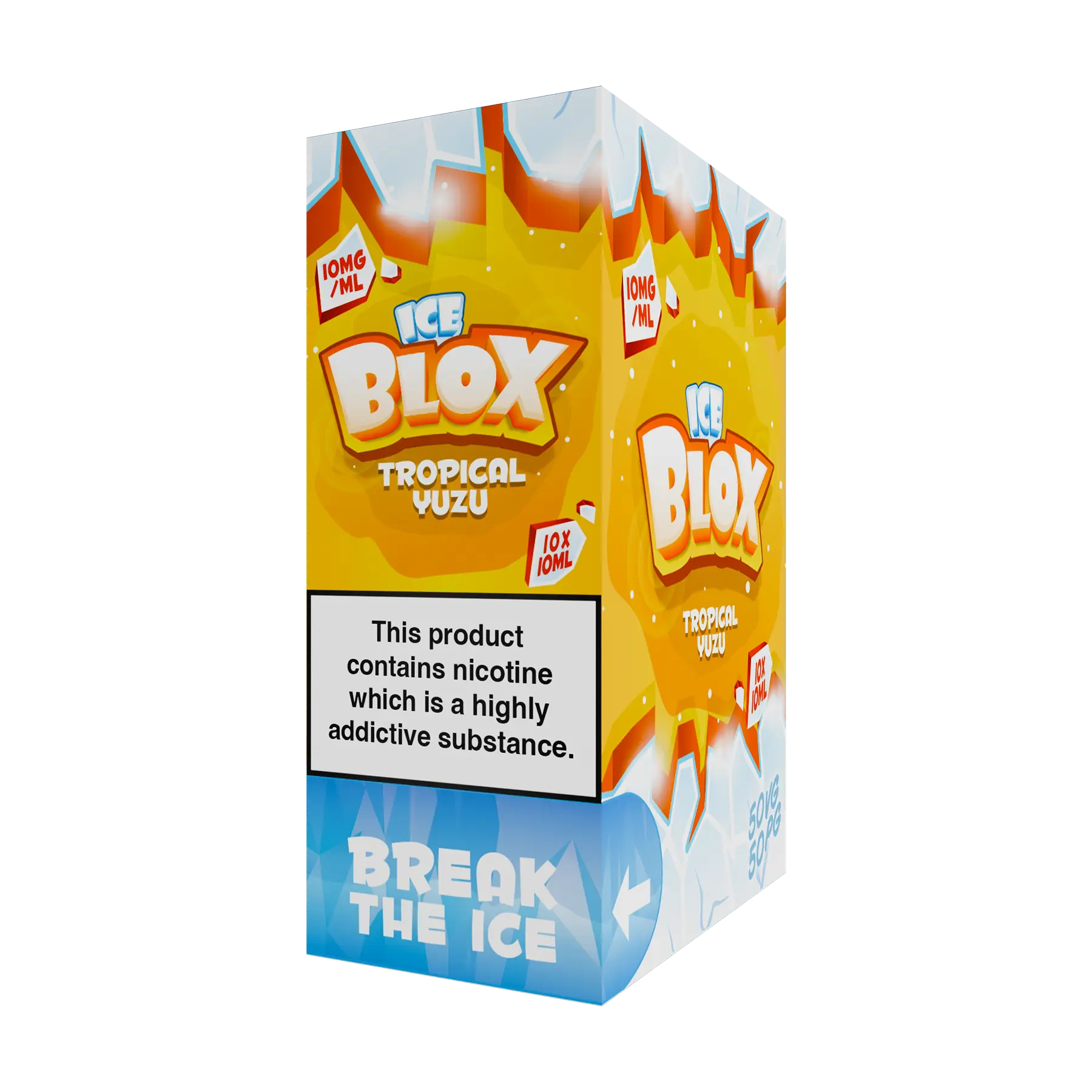 Ice Blox - 10ml E Liquid Nicotine Salt Bundle (Box of 10)