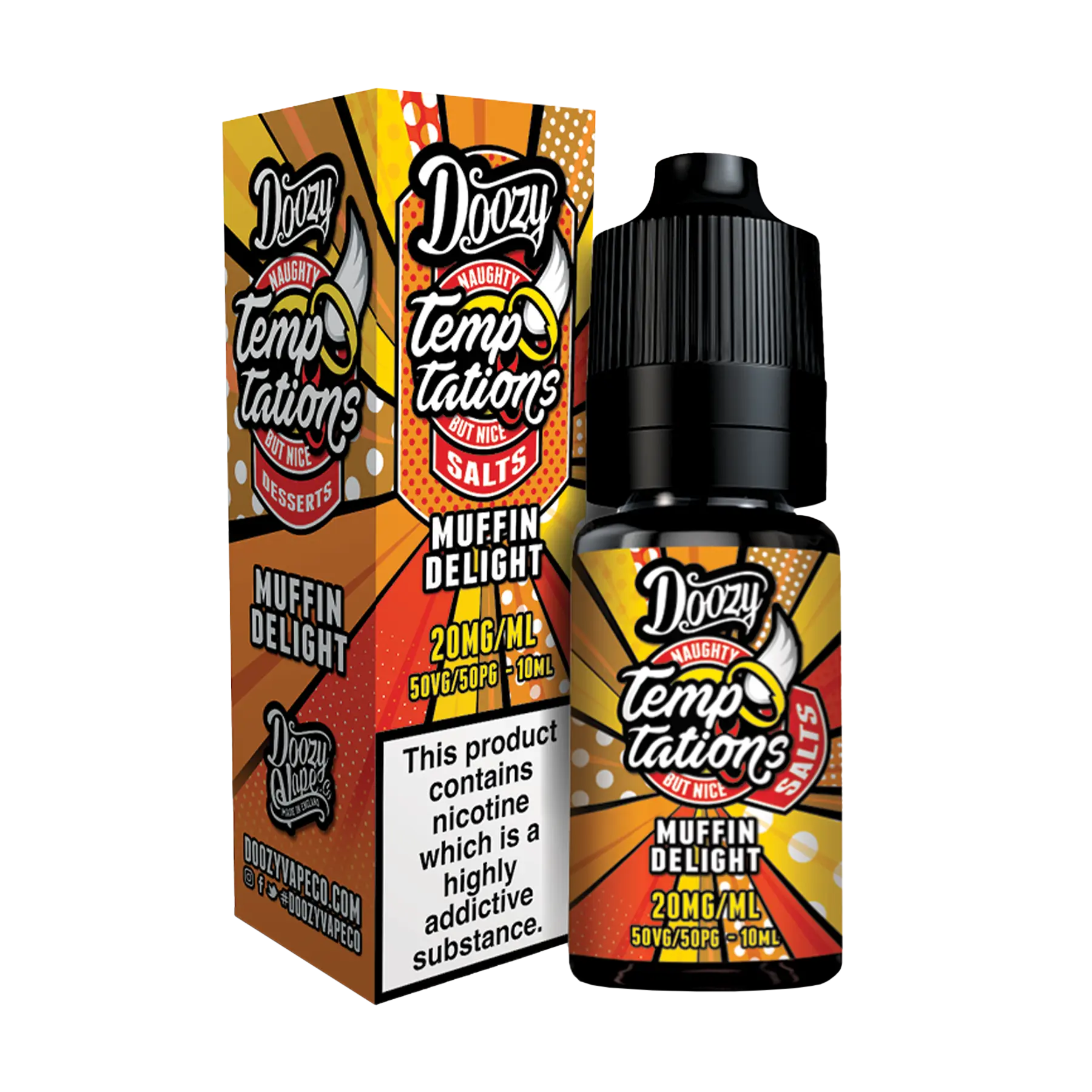 Doozy - 10ml E Liquid Nicotine Salt