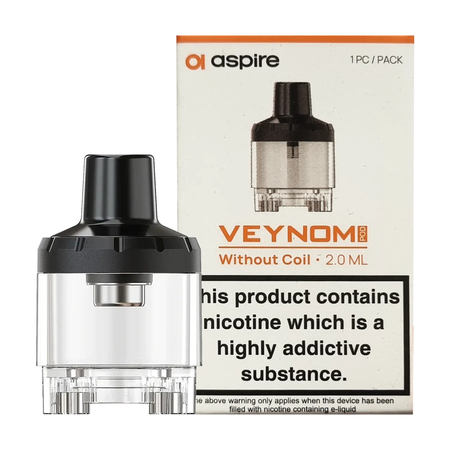 Aspire Veynom EX/LX Replacement Empty Pod - 1 Pack