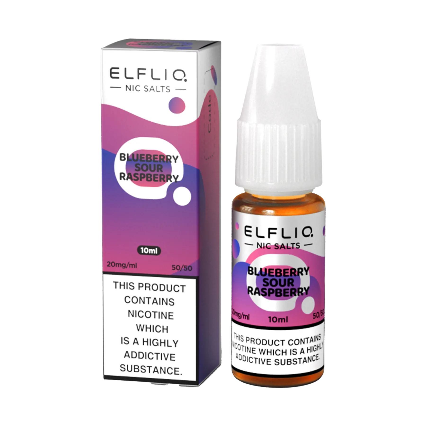 Elfliq: The Official Elf Bar Liquid - 10ml E-Liquid Nicotine Salt