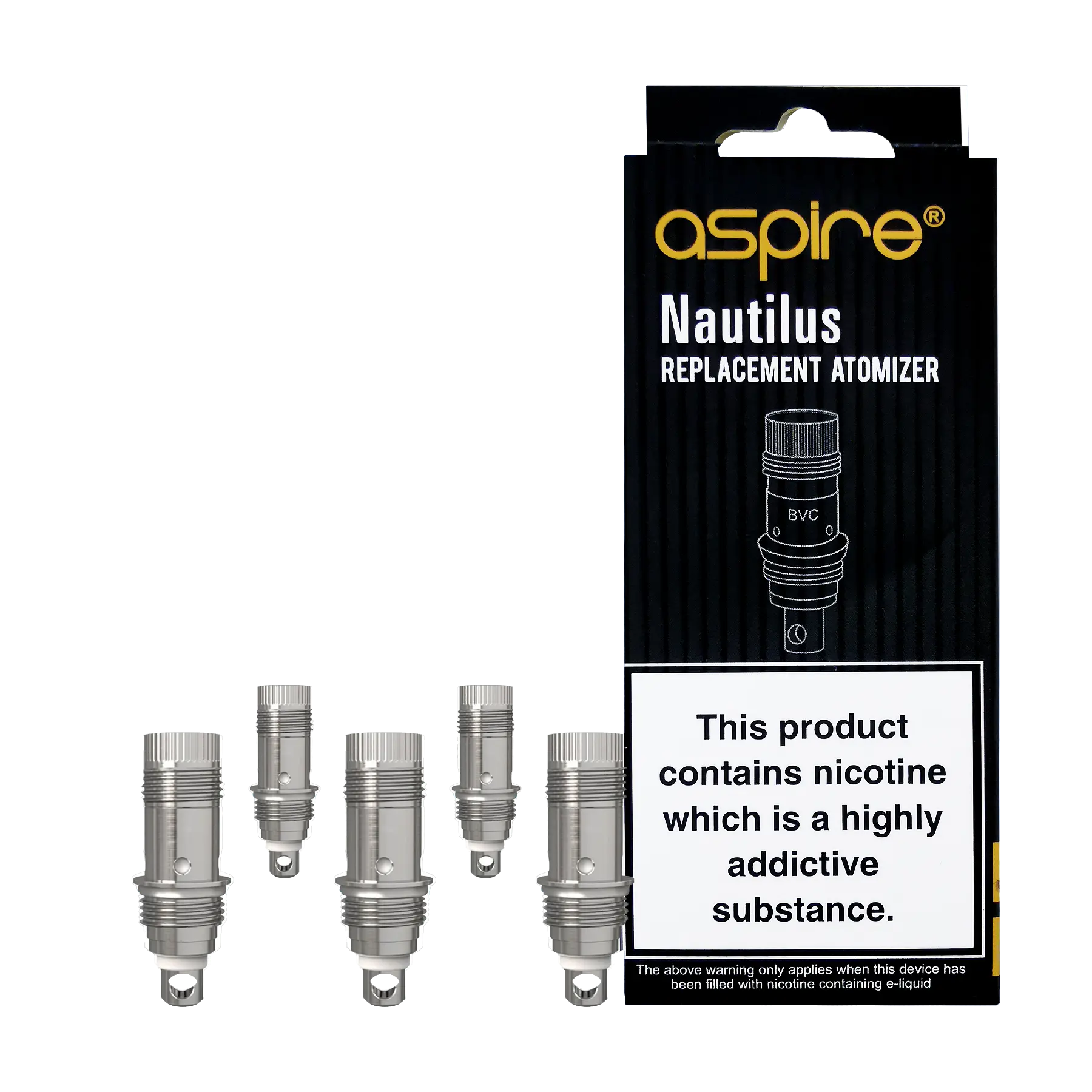 Aspire Nautilus Replacement Coils - 5 Pack