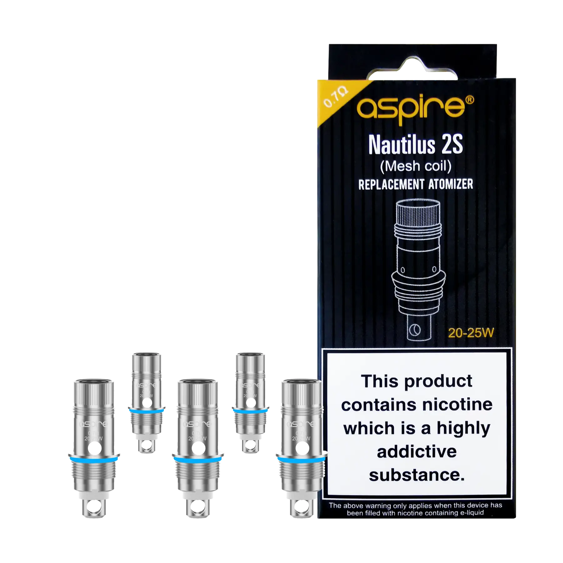 Aspire Nautilus Replacement Coils - 5 Pack