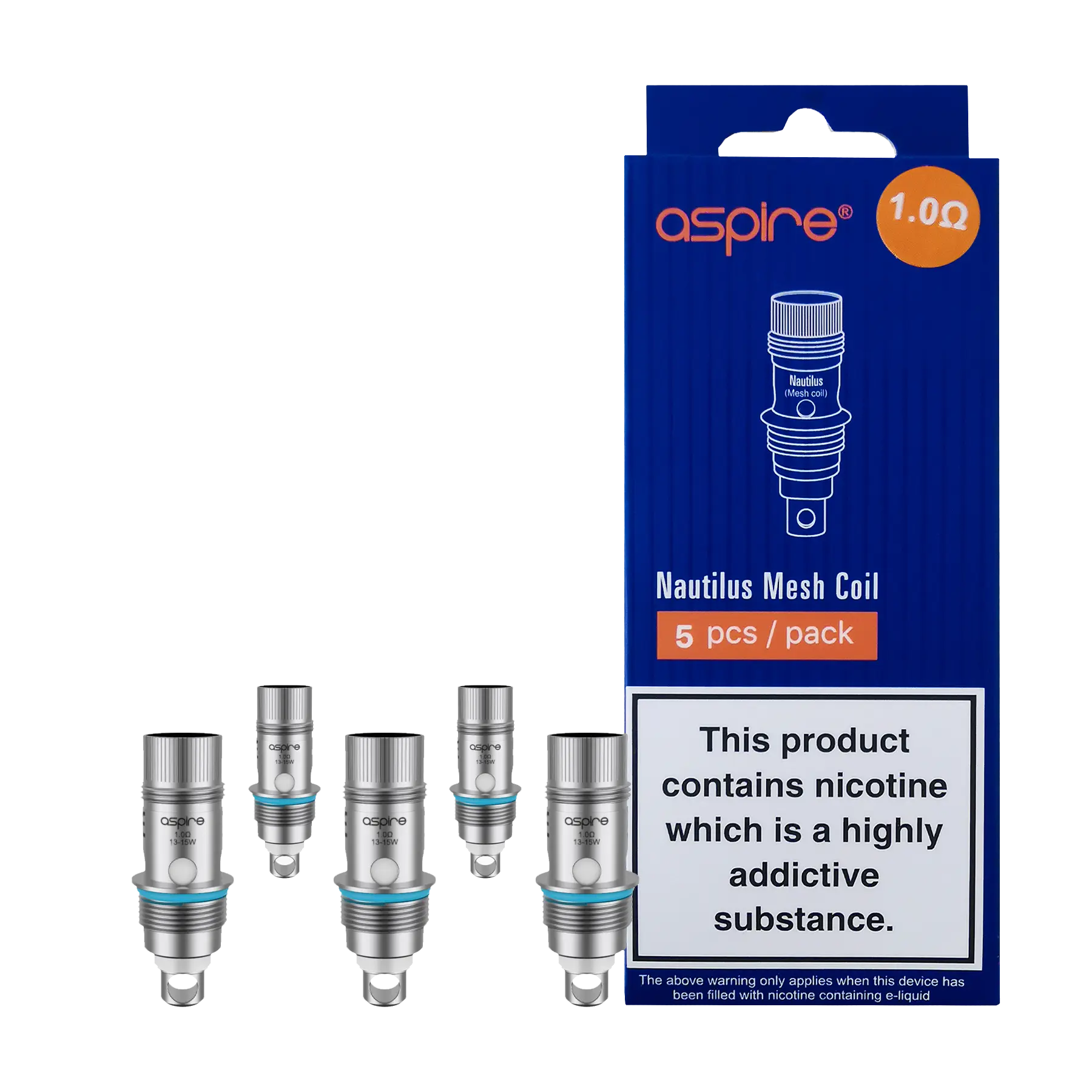 Aspire Nautilus Replacement Coils - 5 Pack