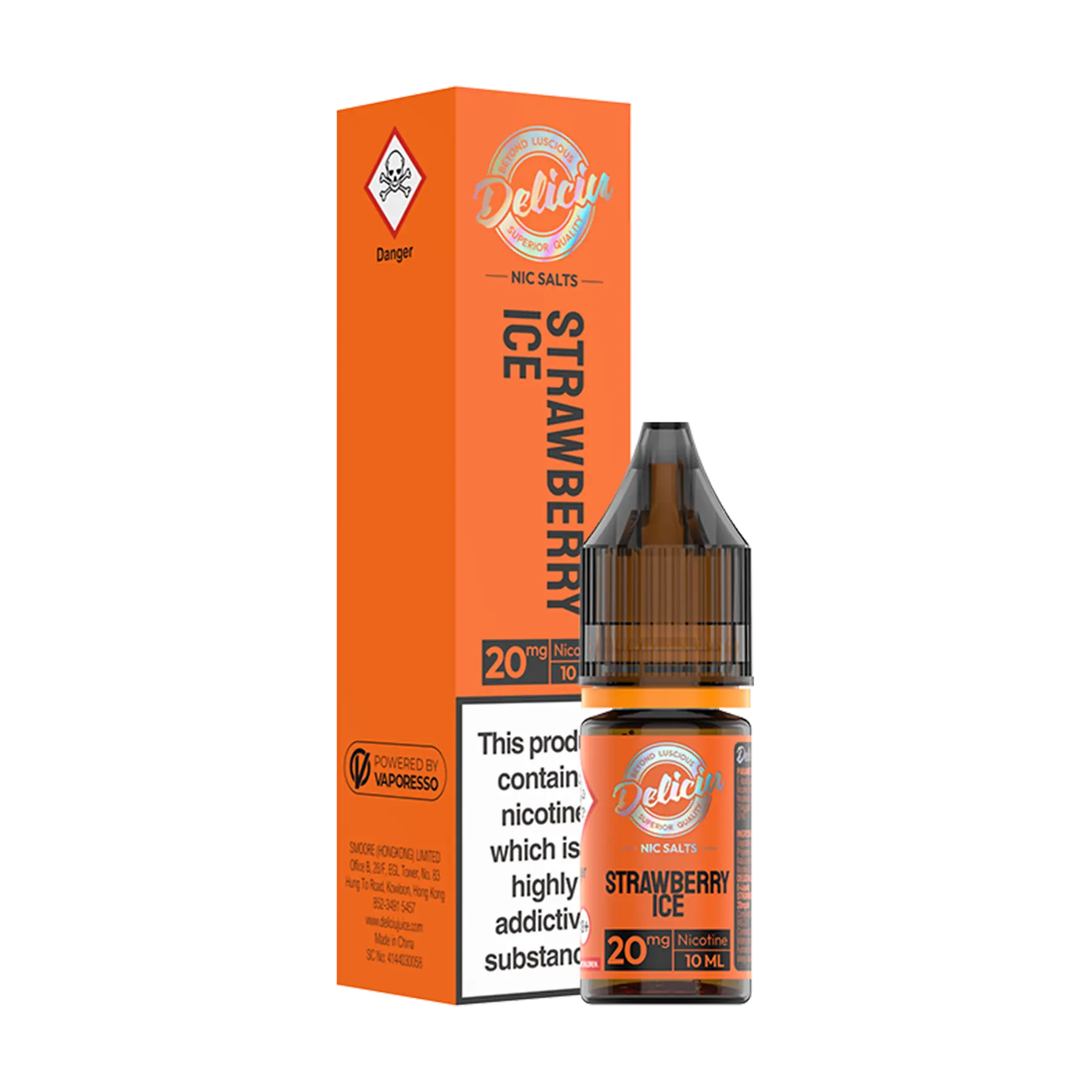 Vaporesso Deliciu - 10ml E Liquid Nicotine Salt