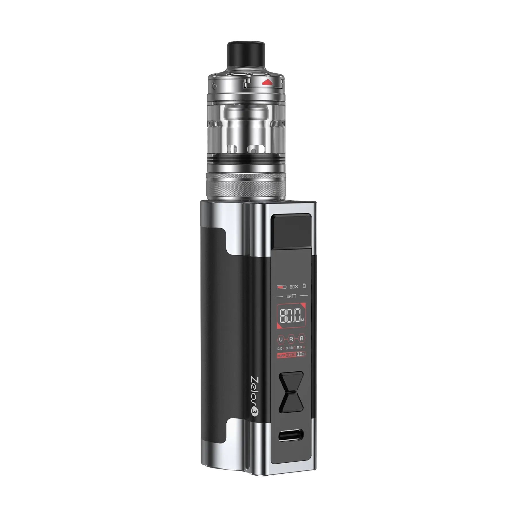 Aspire UK Zelos 3 Mouth To Lung Kit - Black