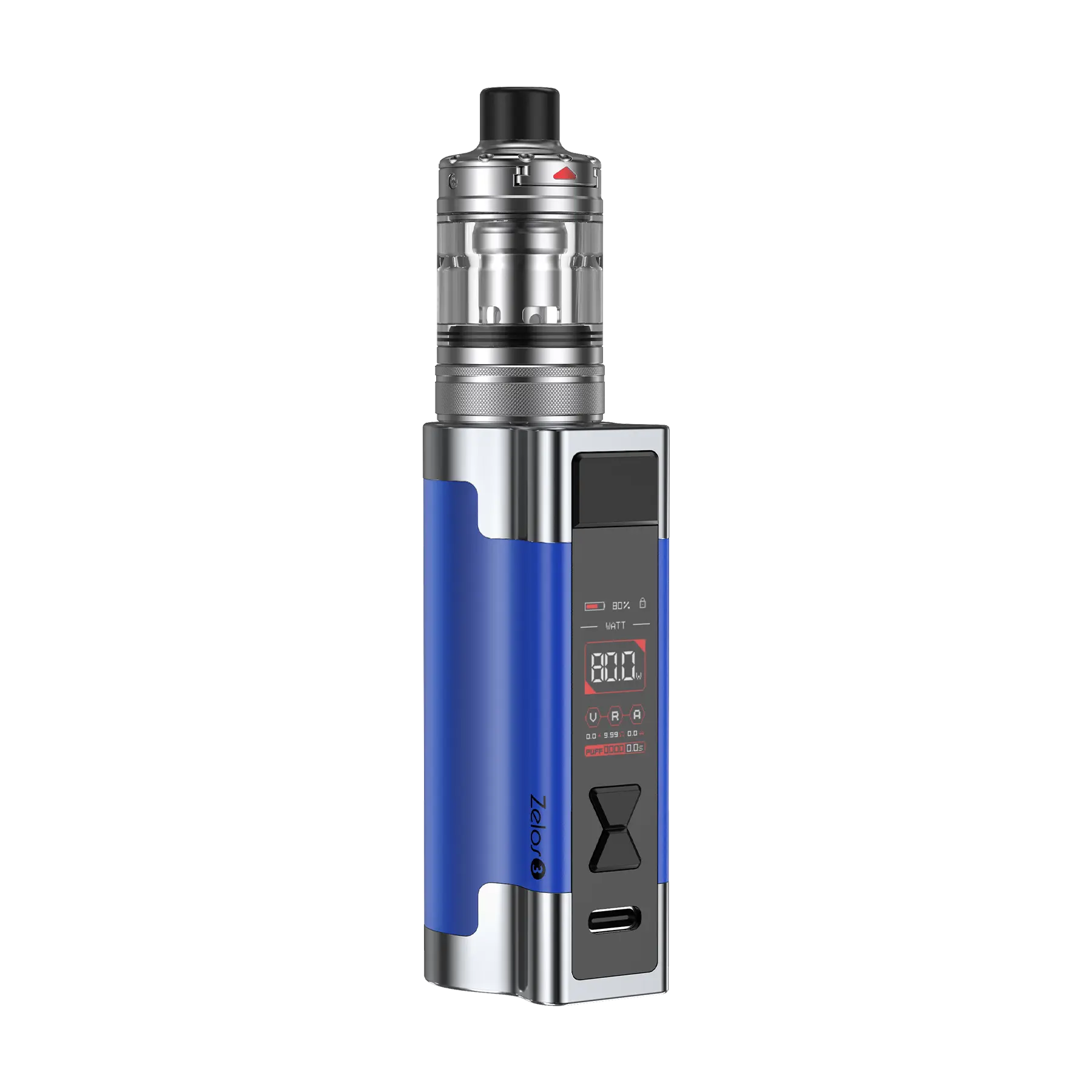 Aspire UK Zelos 3 Mouth To Lung Kit - Blue