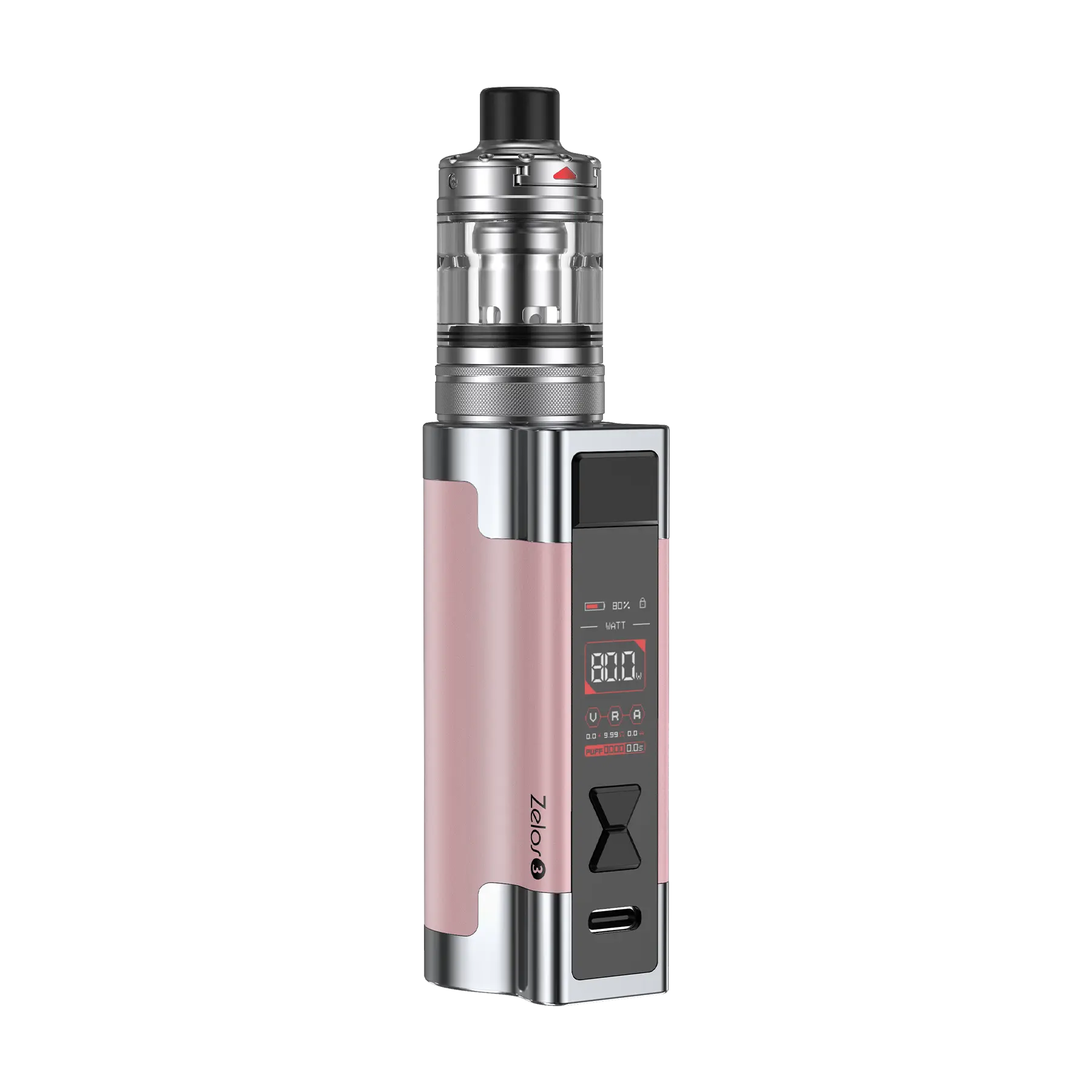 Aspire UK Zelos 3 Mouth To Lung Kit - Pink