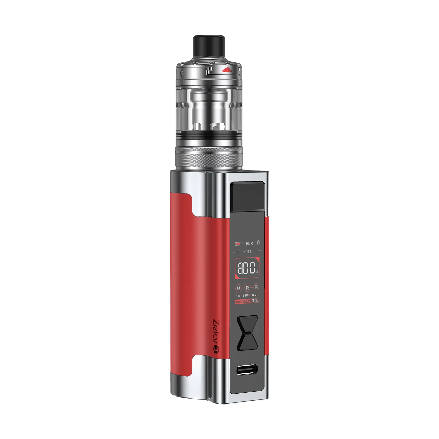 Aspire UK Zelos 3 Mouth To Lung Kit - Red
